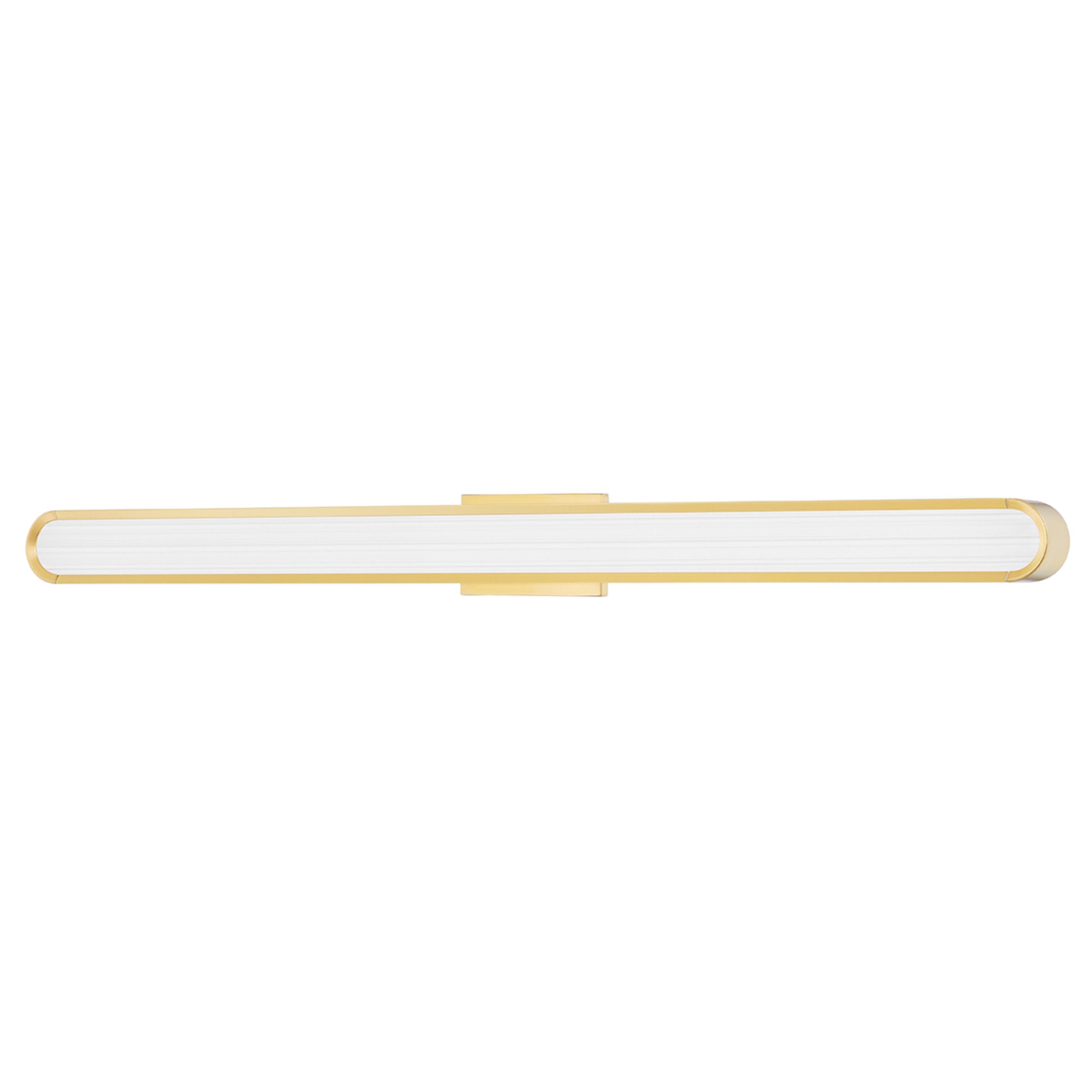 Starkey 1-Light Bath and Vanity in Aged Brass 32.5L x 2.75W x 2H