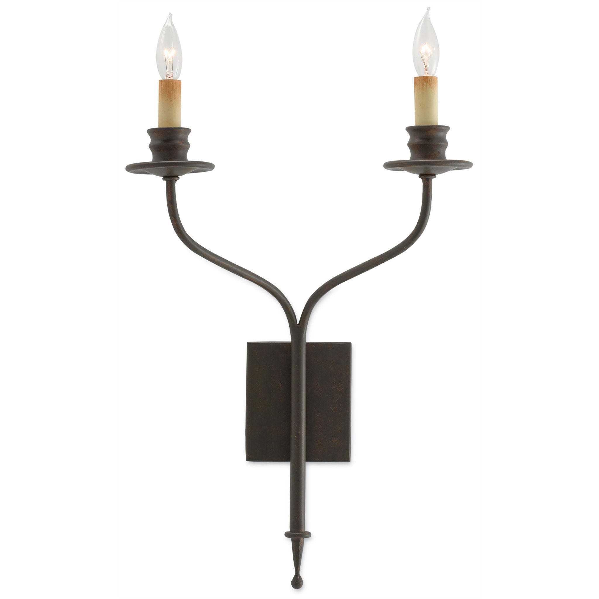 Highlight Bronze Wall Sconce - Bronze Gold