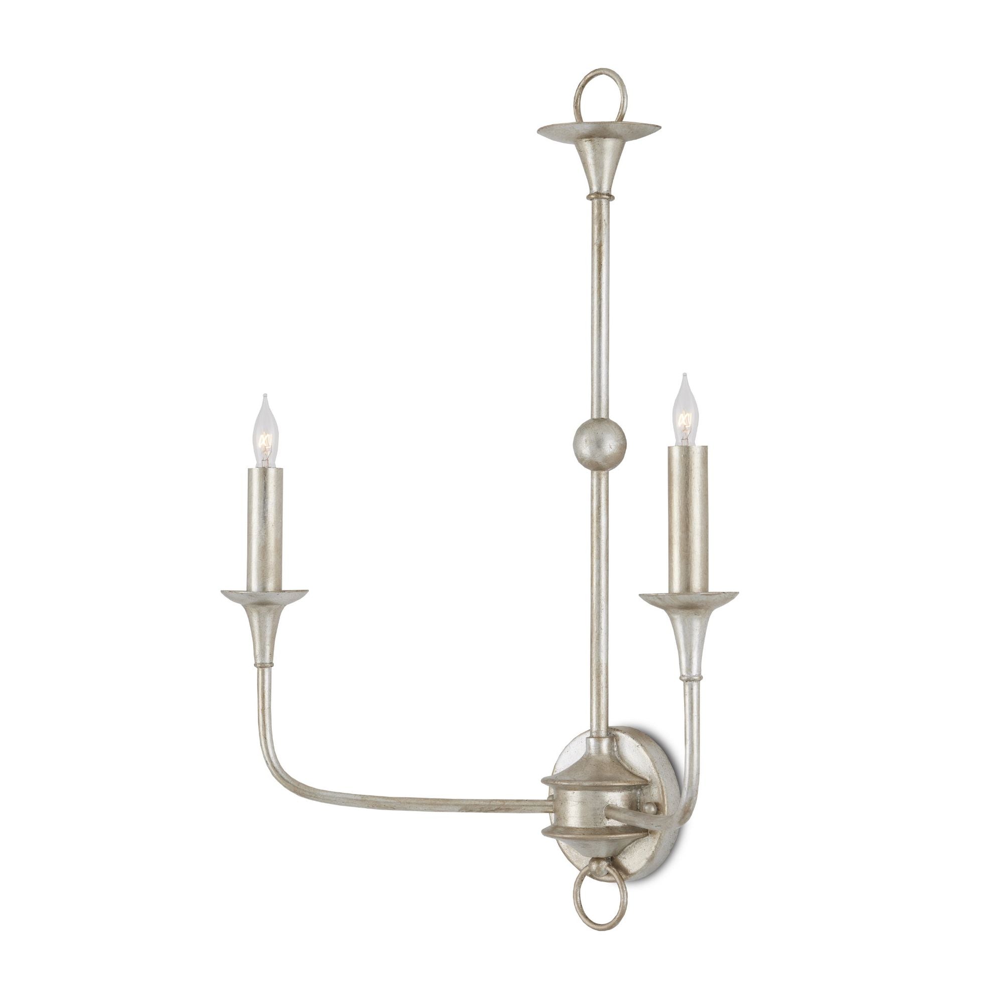 Nottaway Champagne Double-Light Wall Sconce - Champagne