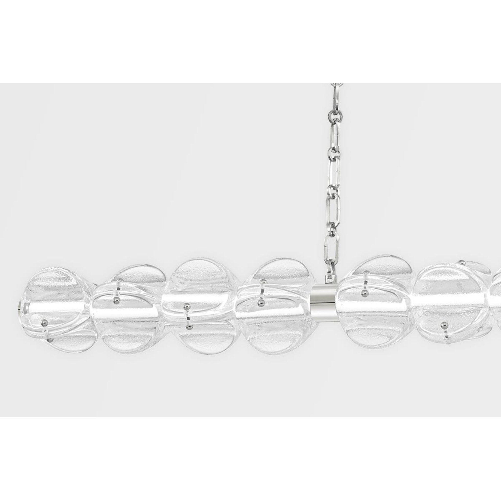 Lindley 1-Light Chandelier in Polished Nickel 38W x 4.63H