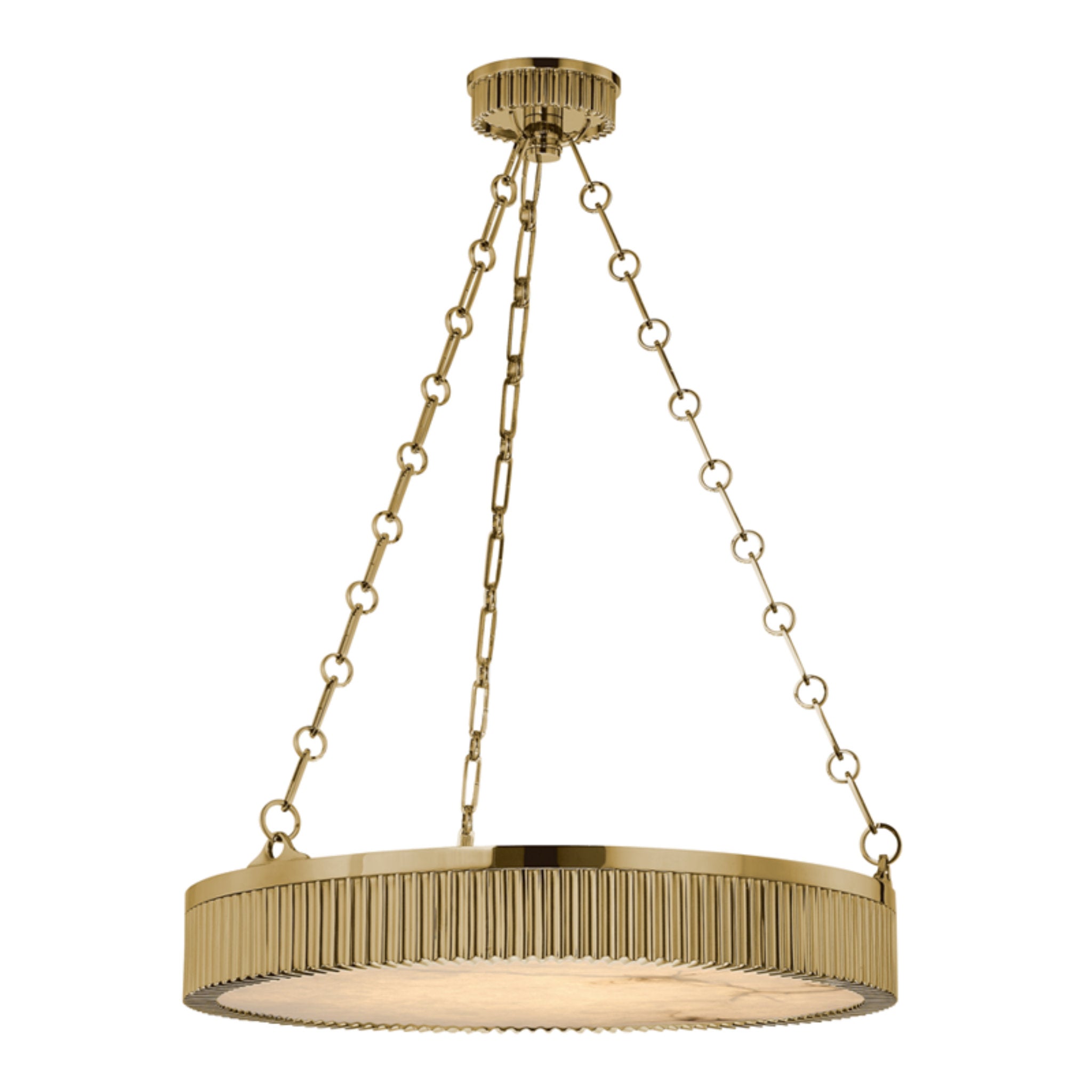 Lynden 5-Light Chandelier in Aged Brass 22L x 22W x 8.25H