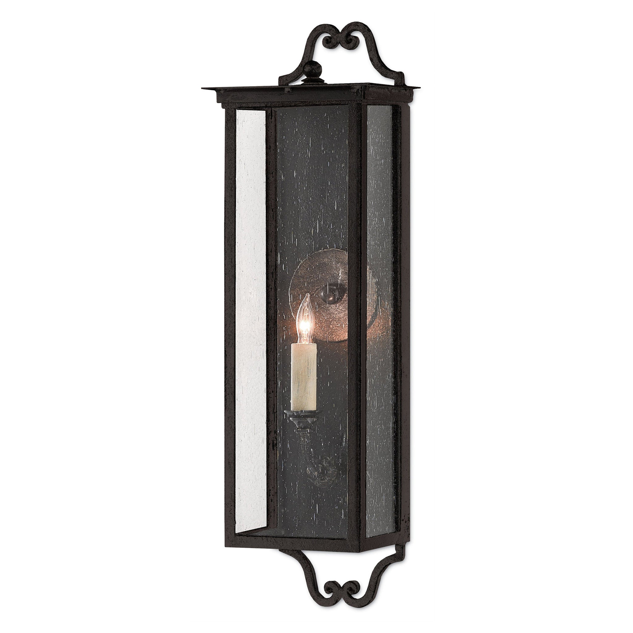 Giatti Small Outdoor Wall Sconce - Midnight