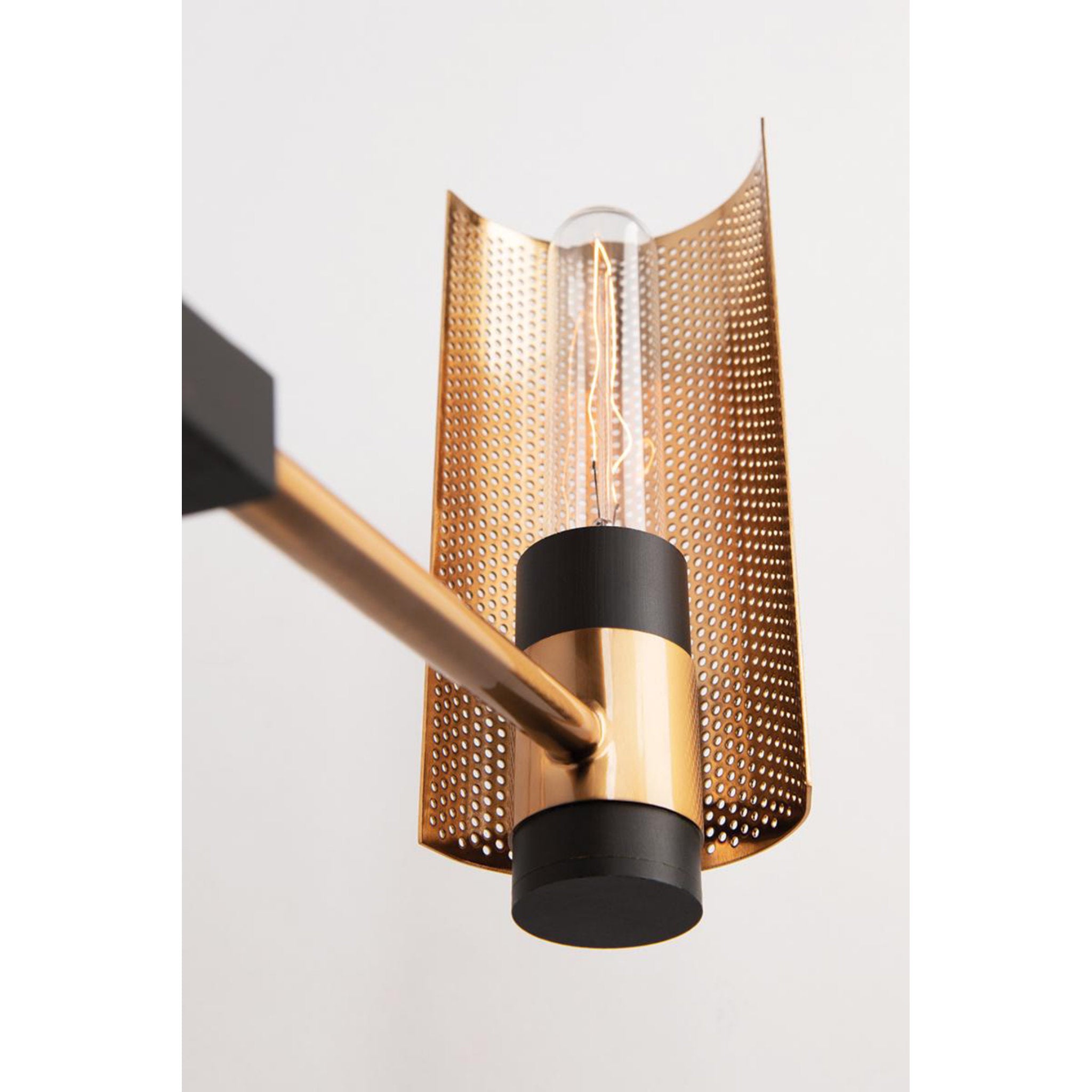 Pilsen 6-Light Chandelier in Soft Off Black 30W x 14.5H