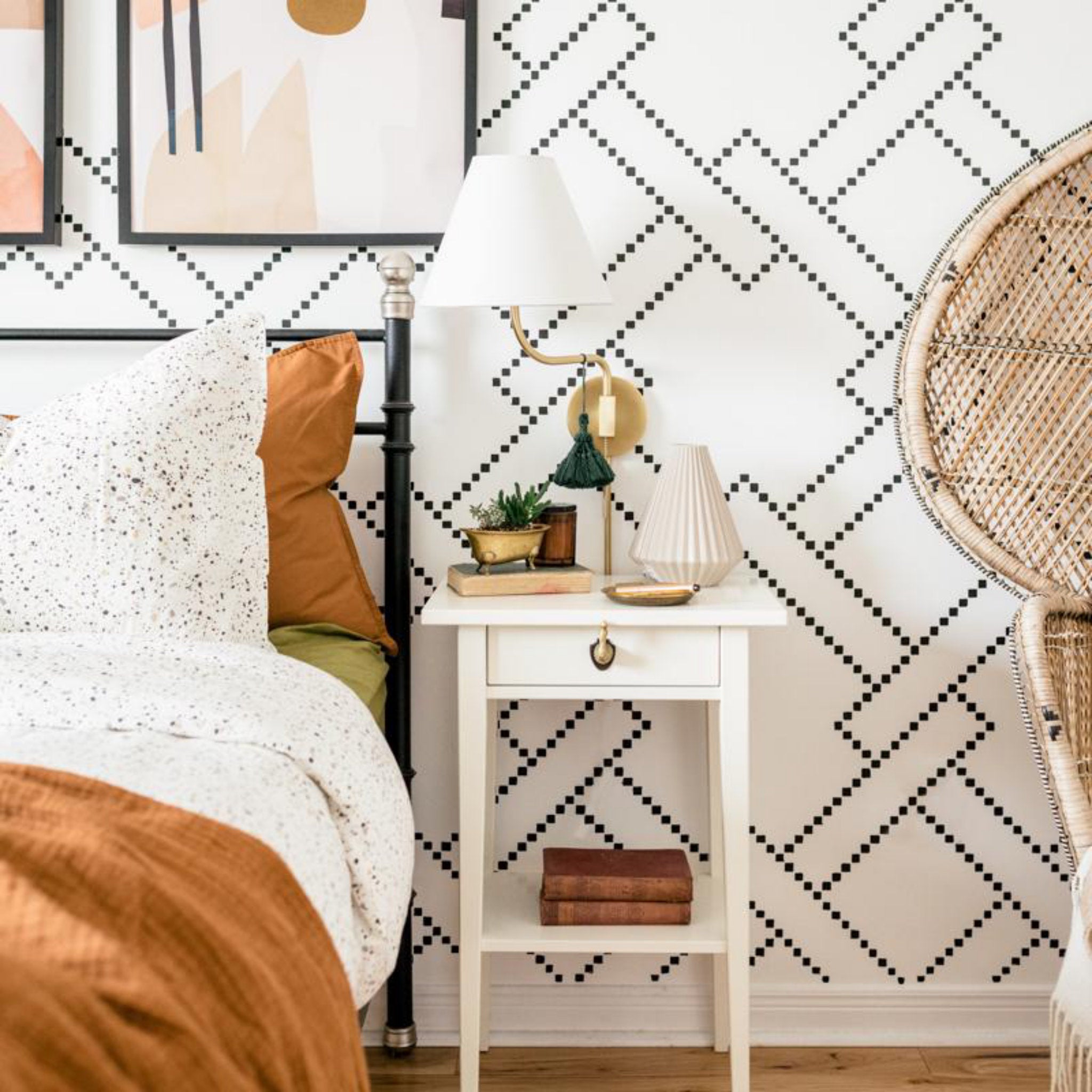 Patti 1-Light Plug-in Sconce in Aged Brass 5L x 10.5W x 30.5H