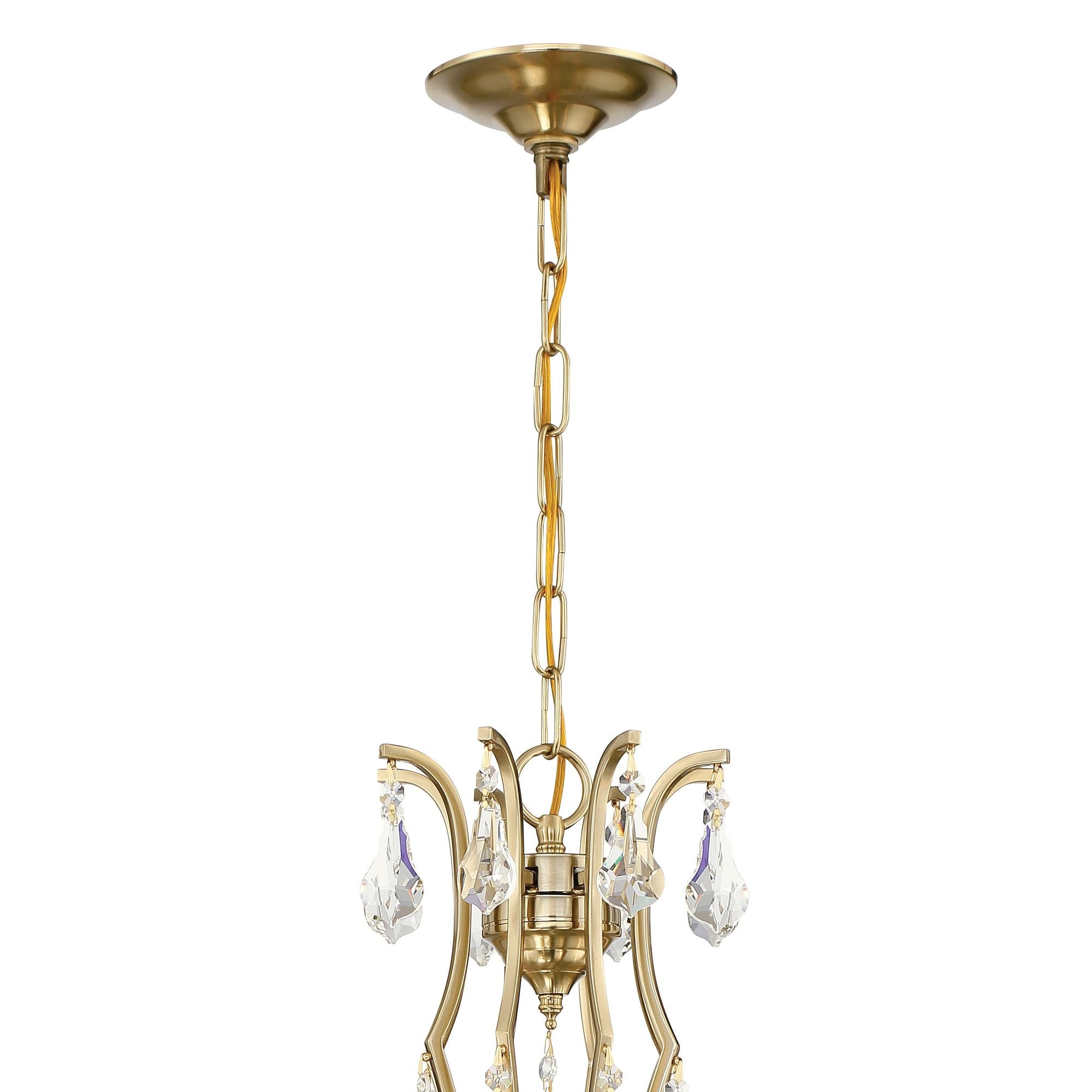 Cedar 28'' Vibrant Gold Chandelier Gold 28"W x 29"H x 28"D