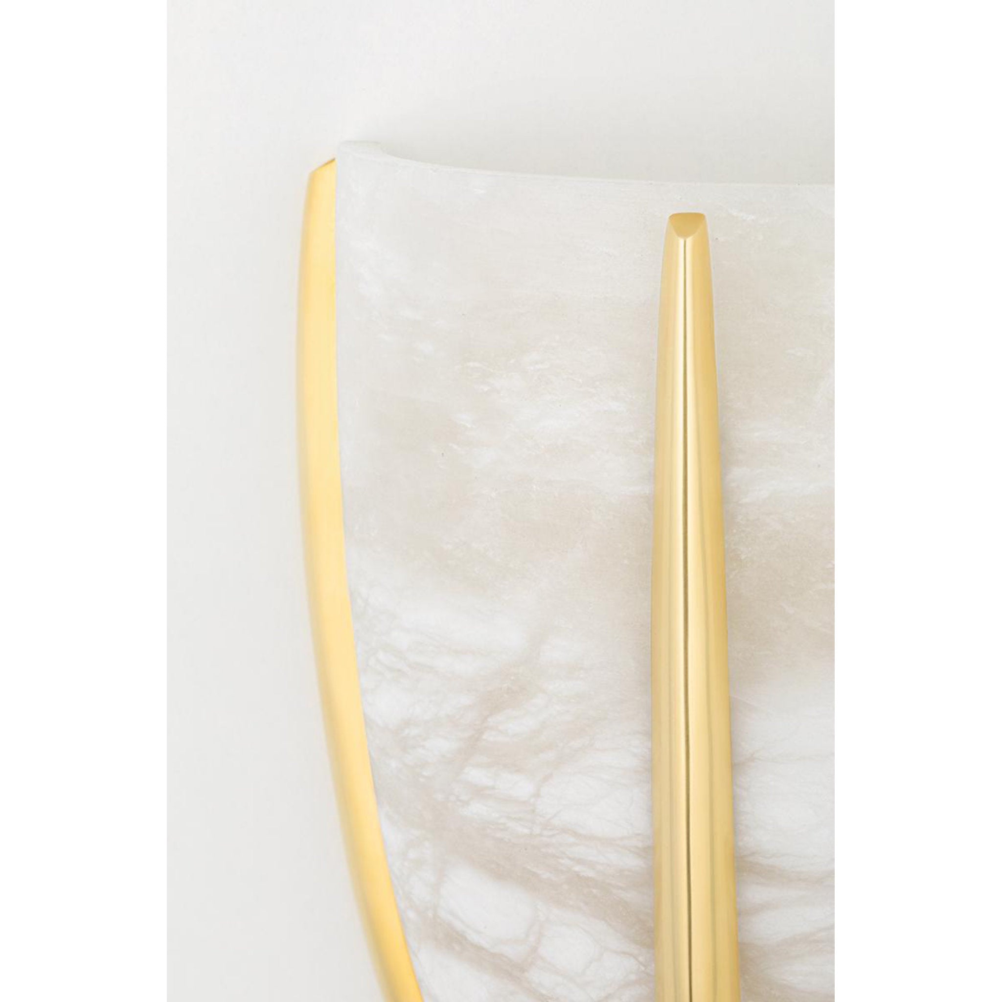 Wheatley 1-Light Wall Sconce in Aged Brass 7L x 7W x 9.25H