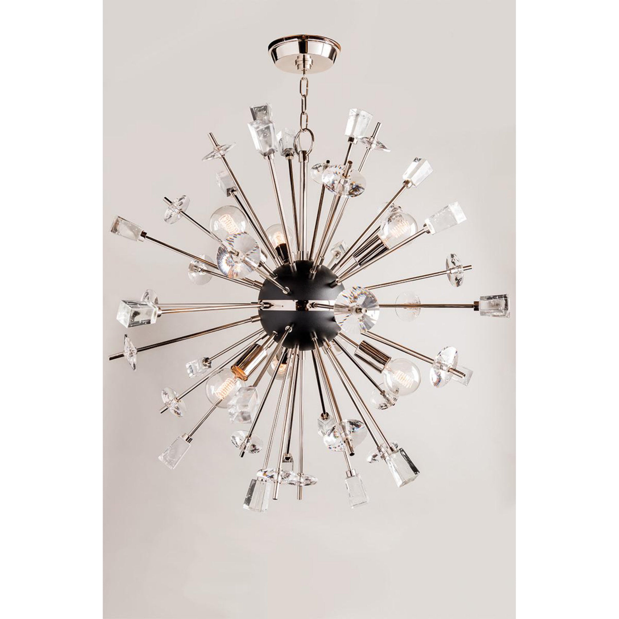 Liberty 18-Light Chandelier in Aged Brass 60L x 60W x 60H