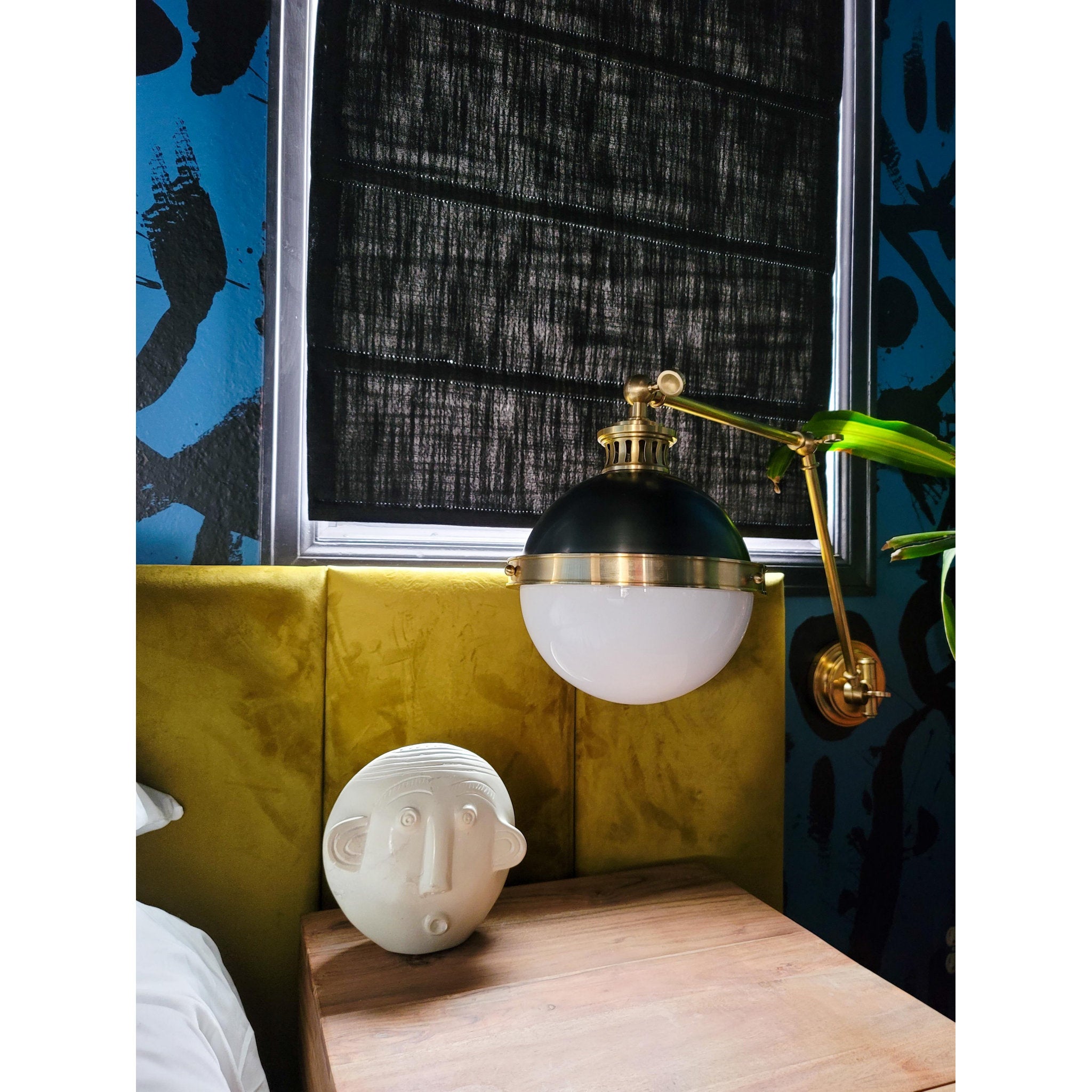 Latham 1-Light Wall Sconce in Aged/Antique Distressed Bronze 9.5L x 9.5W x 21.25H