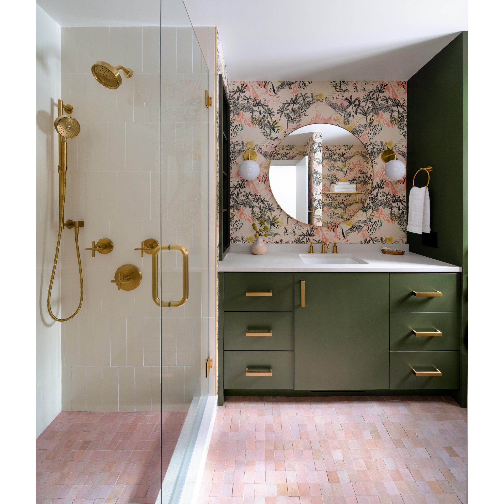 Stella 1-Light Wall Sconce in Aged Brass 7L x 7W x 11.5H