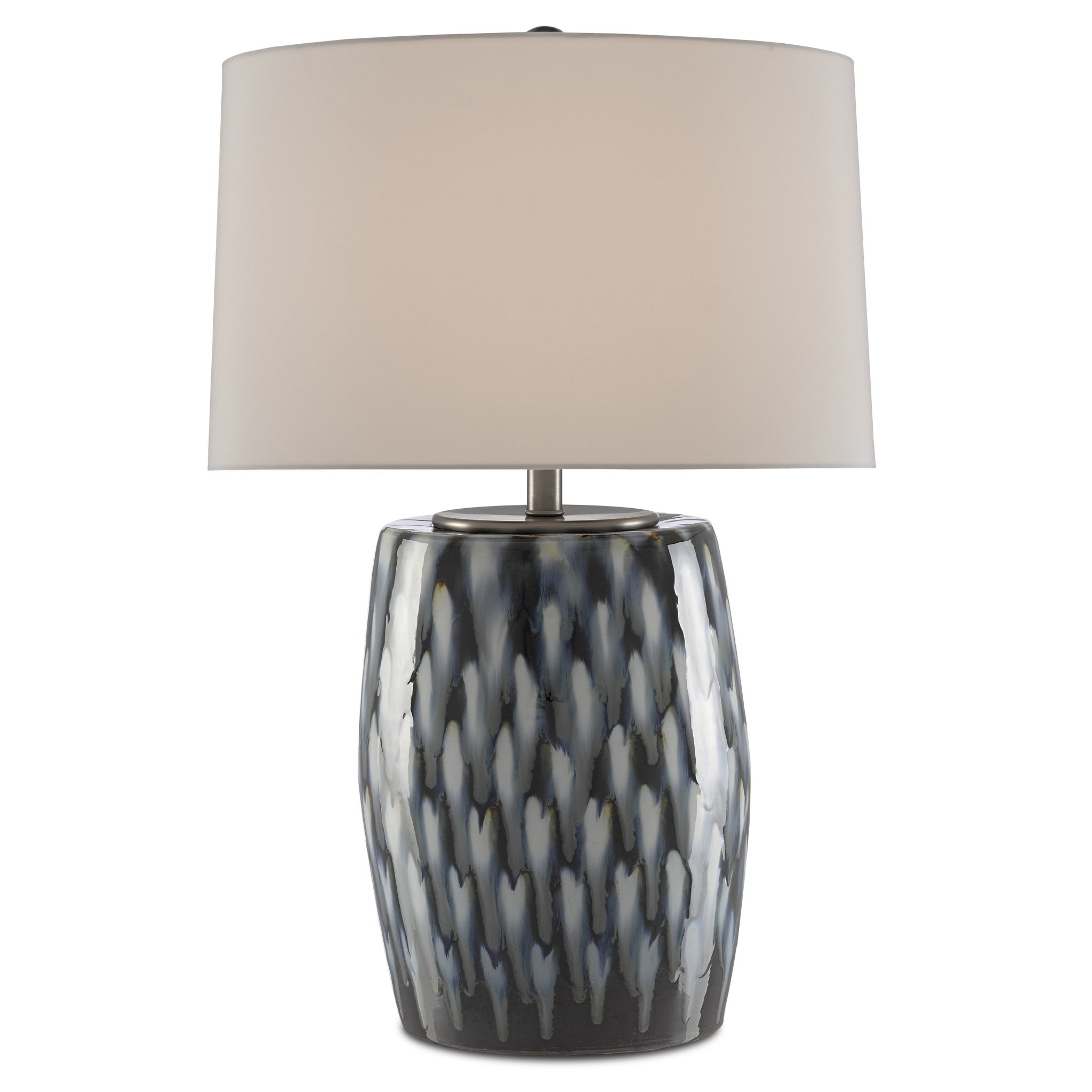 Milner Blue Table Lamp - Indigo/Cloud