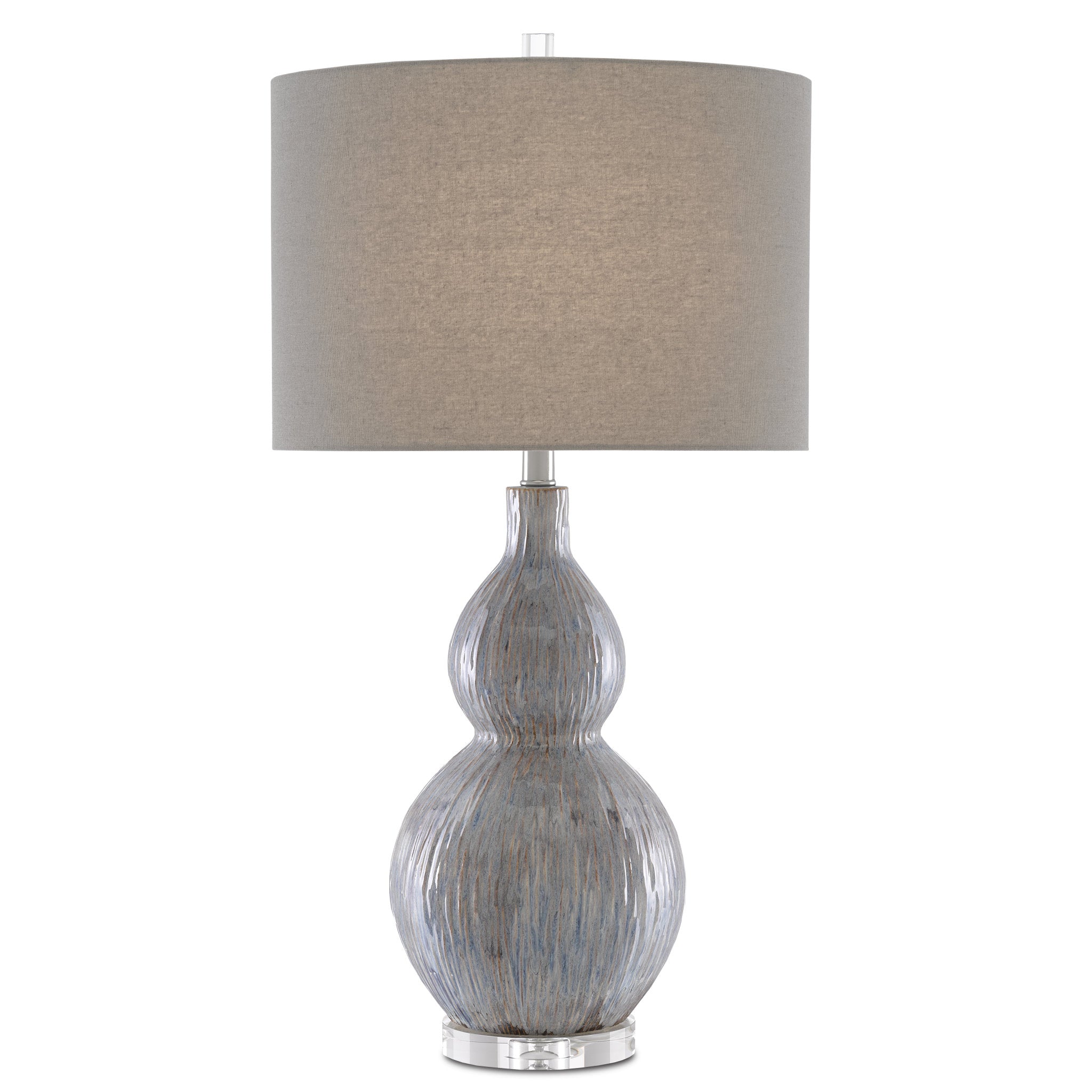 Idyll Table Lamp - Gray/Blue/Taupe/Clear