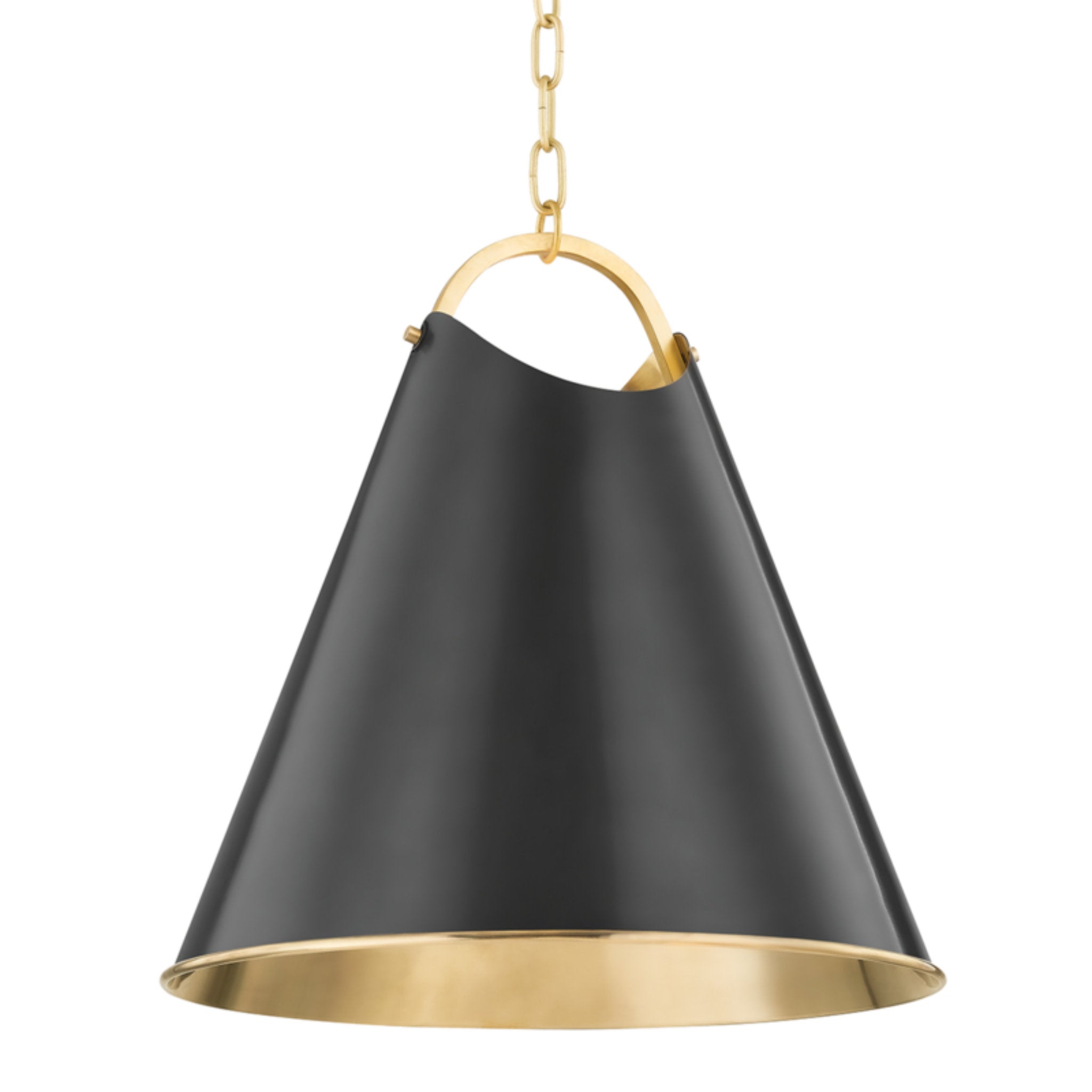 Burnbay 1-Light Pendant in Aged Old Bronze 18.25L x 18.25W x 19H