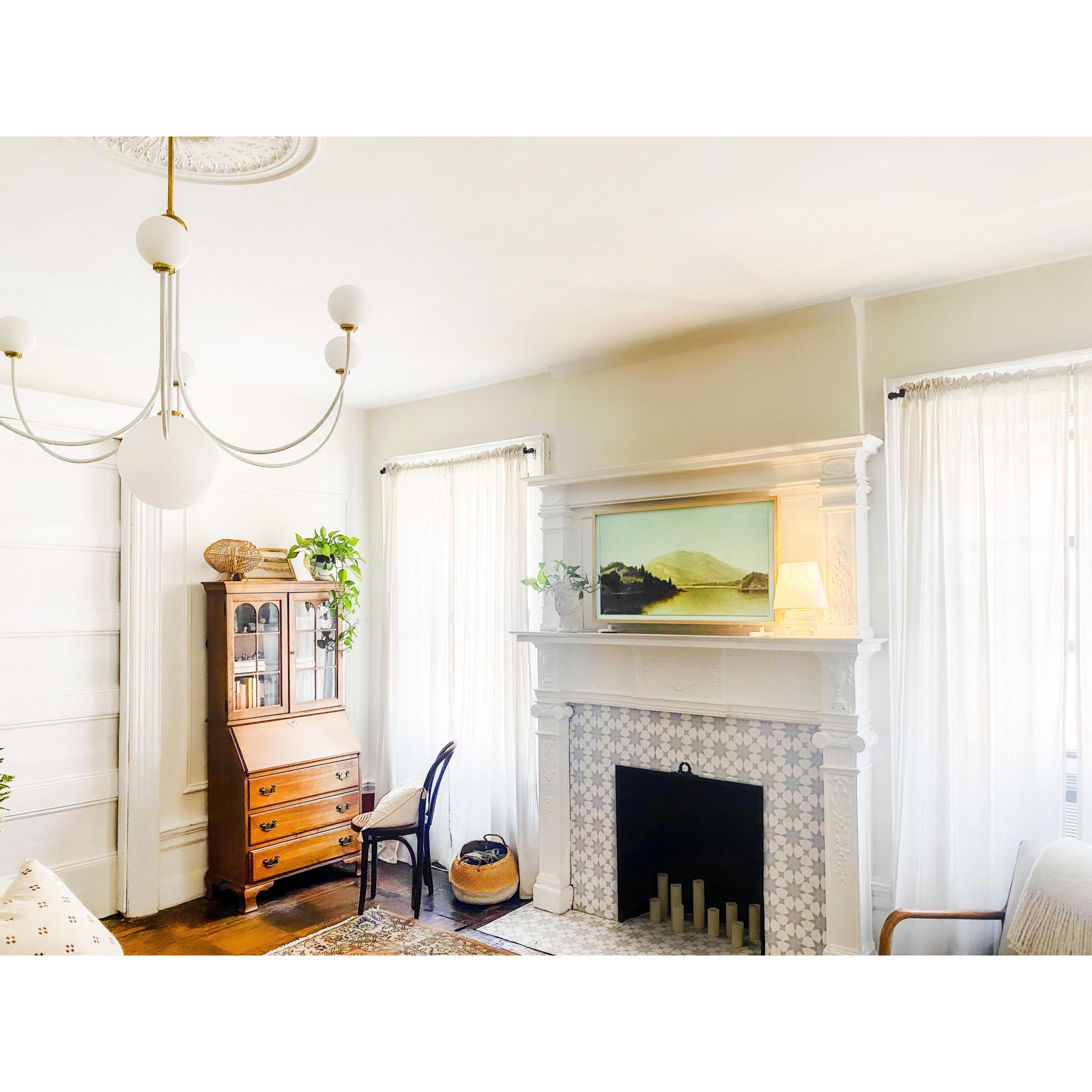 Nicole 1-Light Table Lamp in Polished Nickel 4.25L x 8.5W x 12.75H