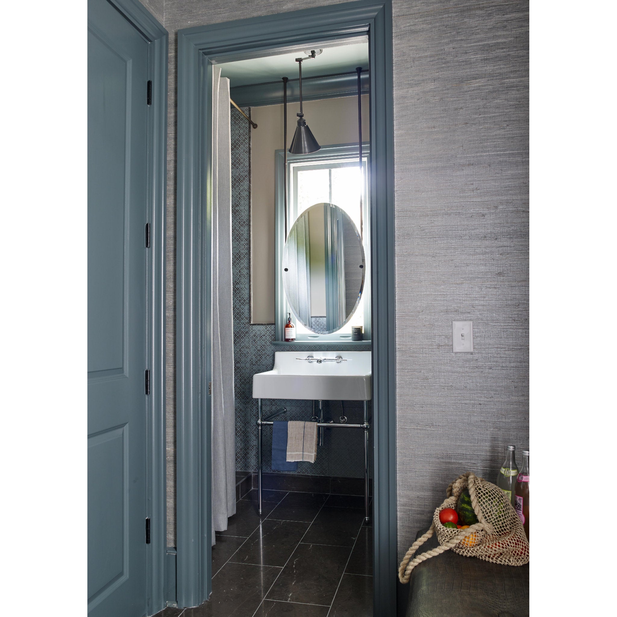 Exeter 1-Light Wall Sconce in Old Bronze 8L x 8W x 19H