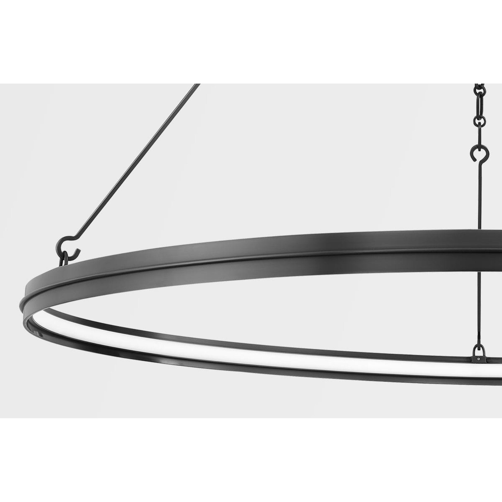 Rosendale 1-Light Chandelier in Old Bronze 28W x 2.25H