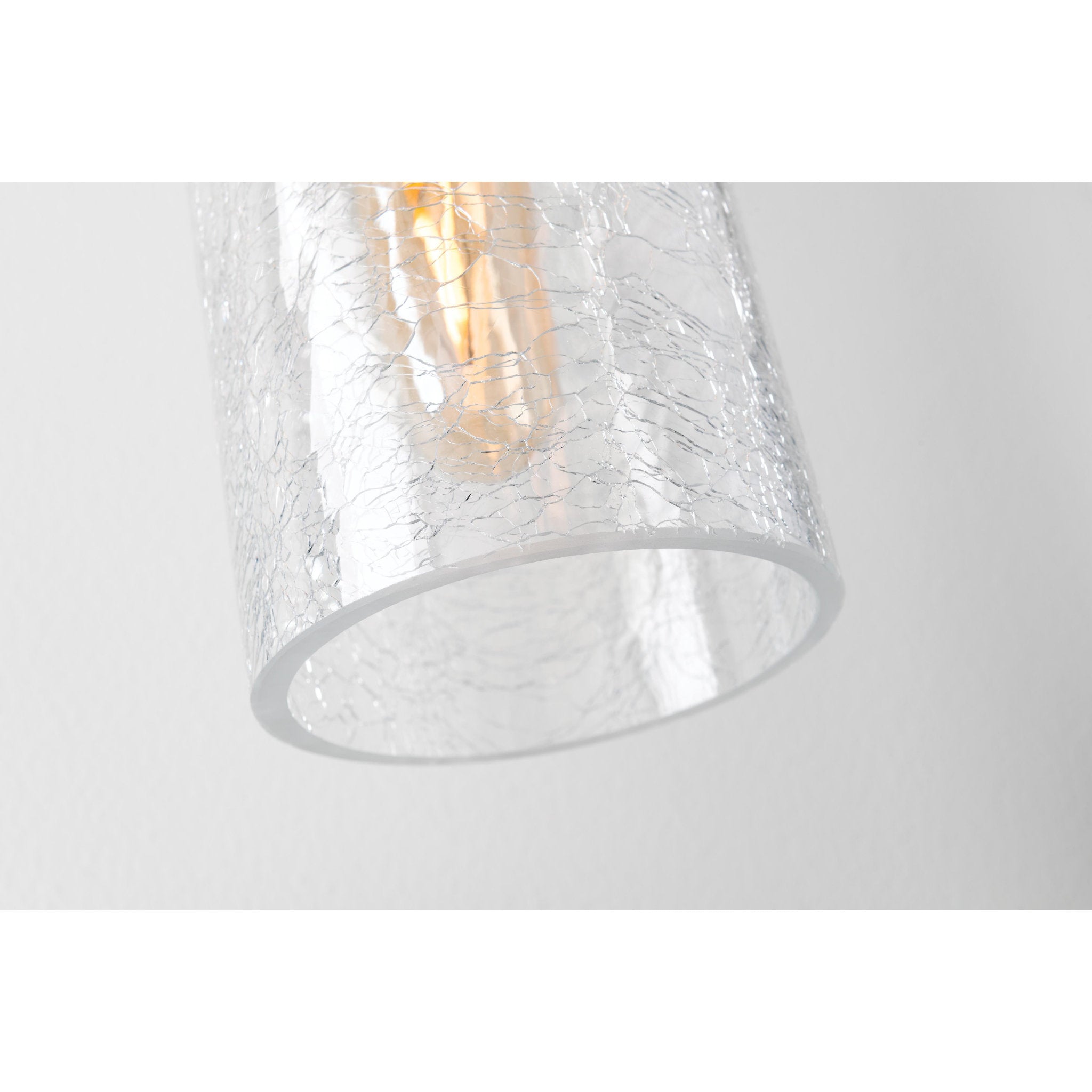 Skye 1-Light Wall Sconce in Polished Nickel 4.75L x 4.75W x 19H