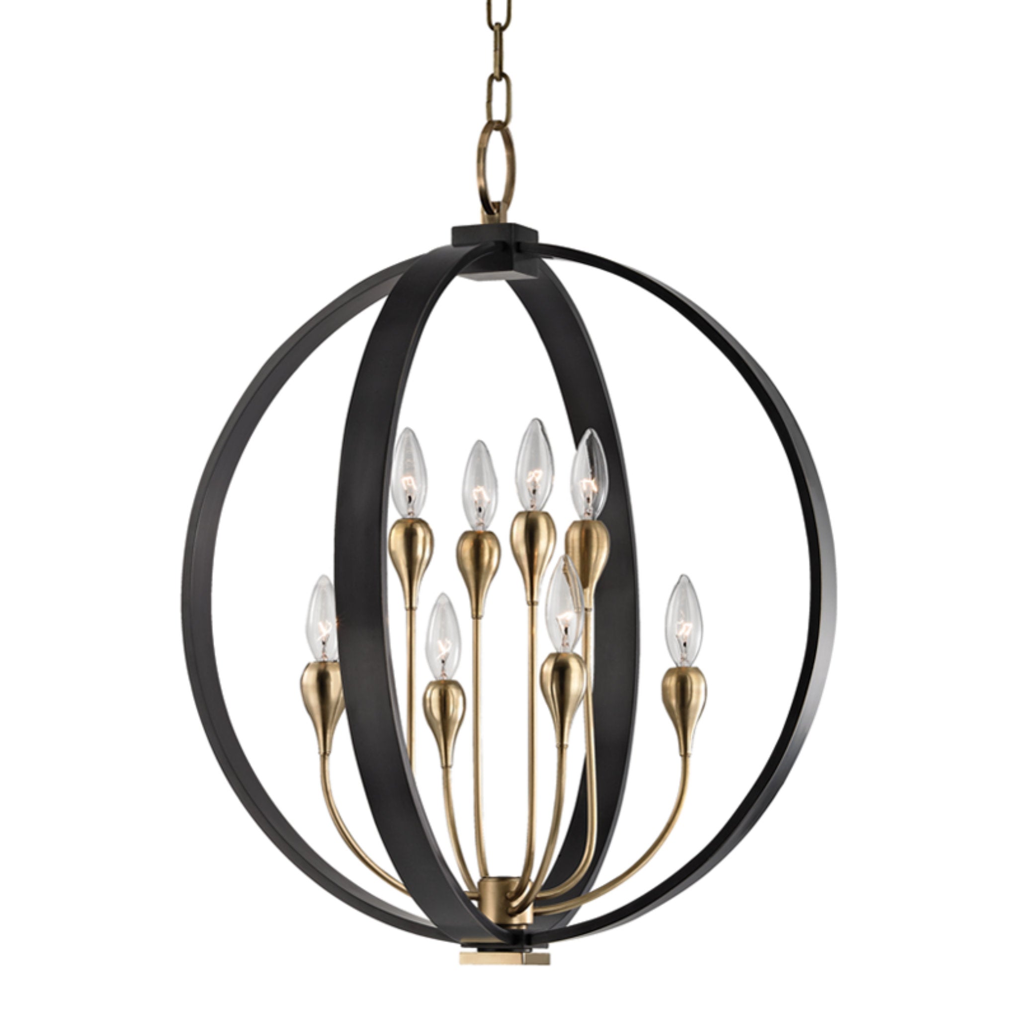 Dresden 8-Light Lantern in Aged Old Bronze 22L x 22W x 26H