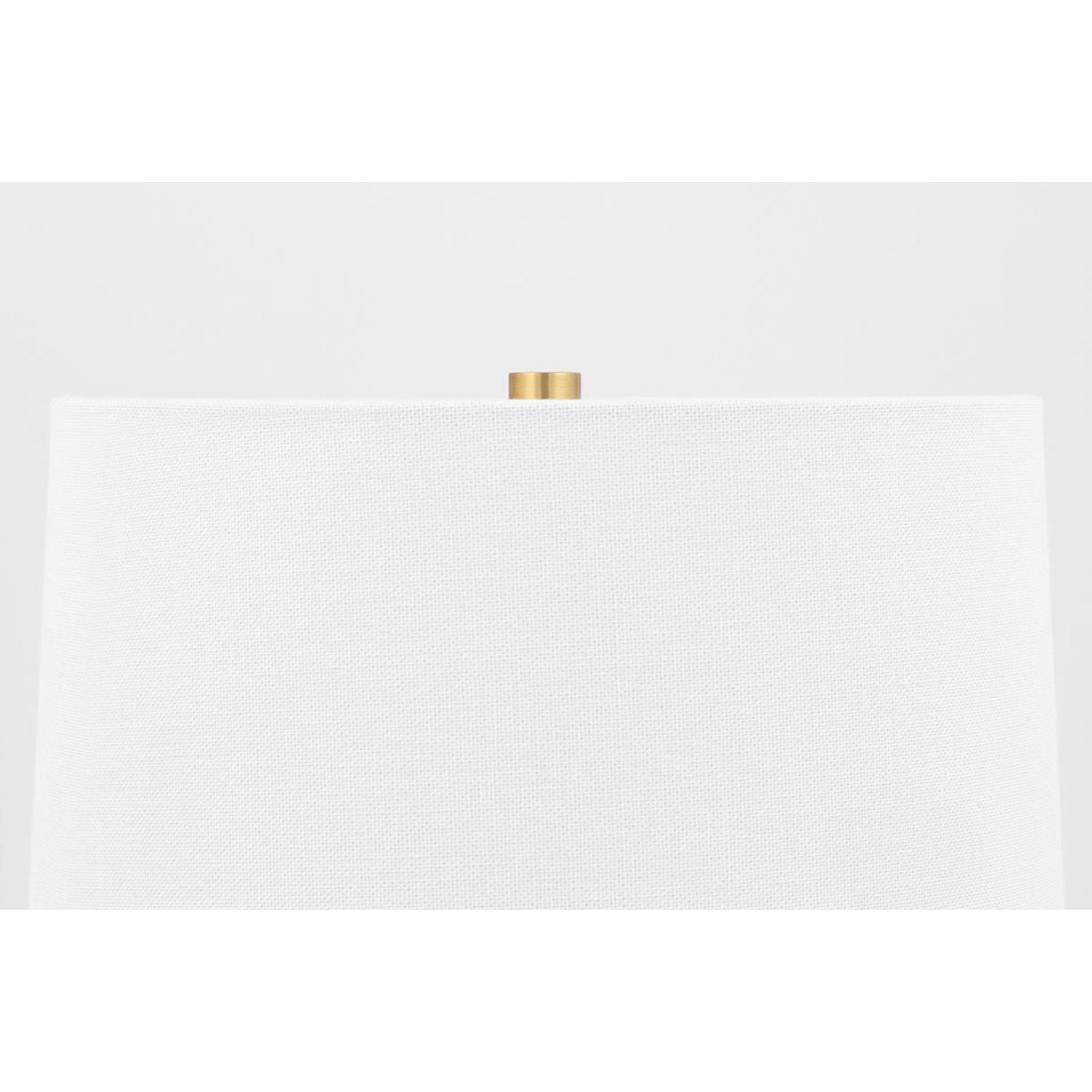 Kalani 1-Light Table Lamp in Matte Black 5.75L x 9.25W x 14H