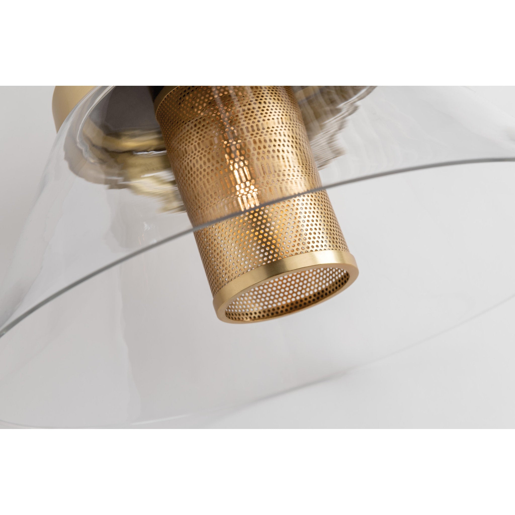 Paoli 1-Light Pendant in Polished Nickel 15.5L x 15.5W x 12.5H