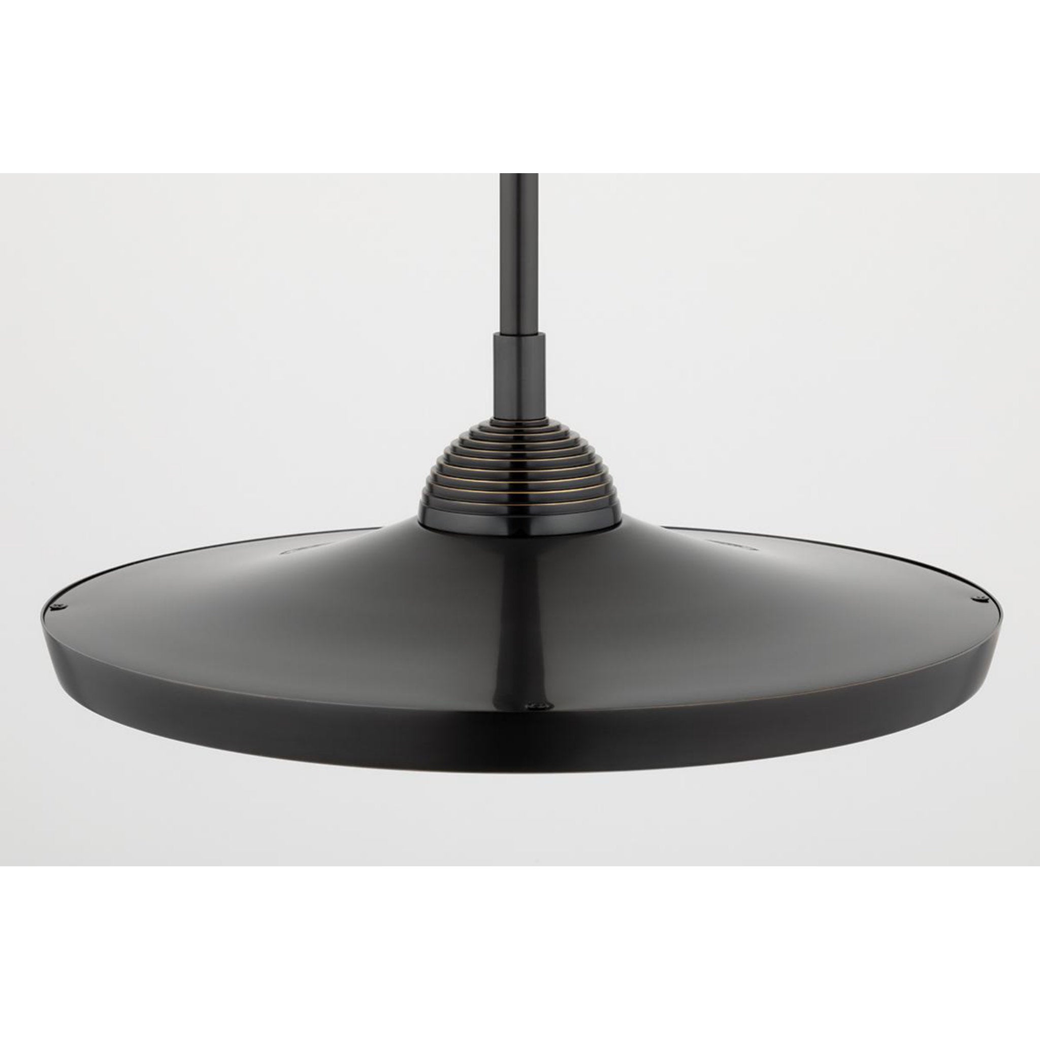 Draper 0-Light Flush Mount in Old Bronze 15.5W x 2.75H