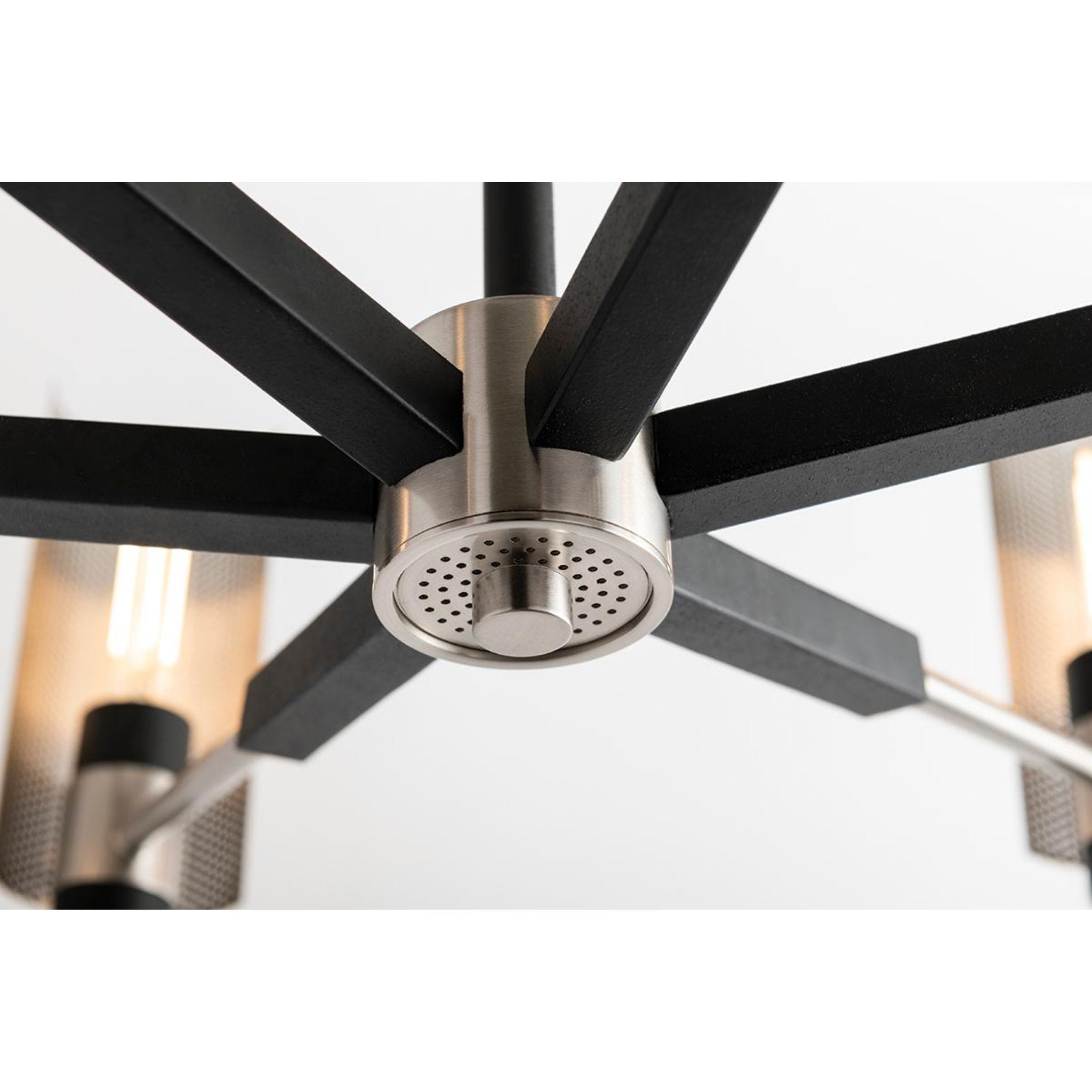 Pilsen 6-Light Chandelier in Soft Off Black 30W x 14.5H