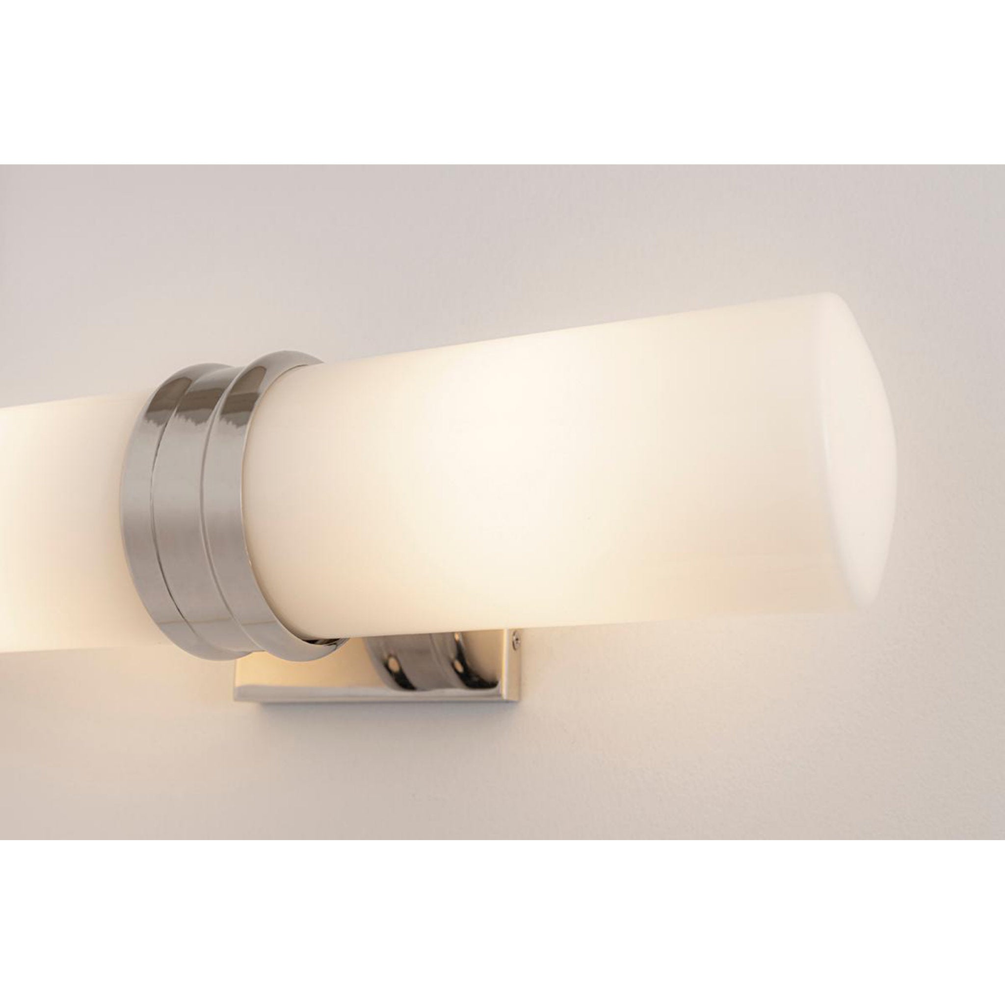 Natalie 2-Light Wall Sconce in Polished Nickel 4.5L x 4.25W x 16.25H