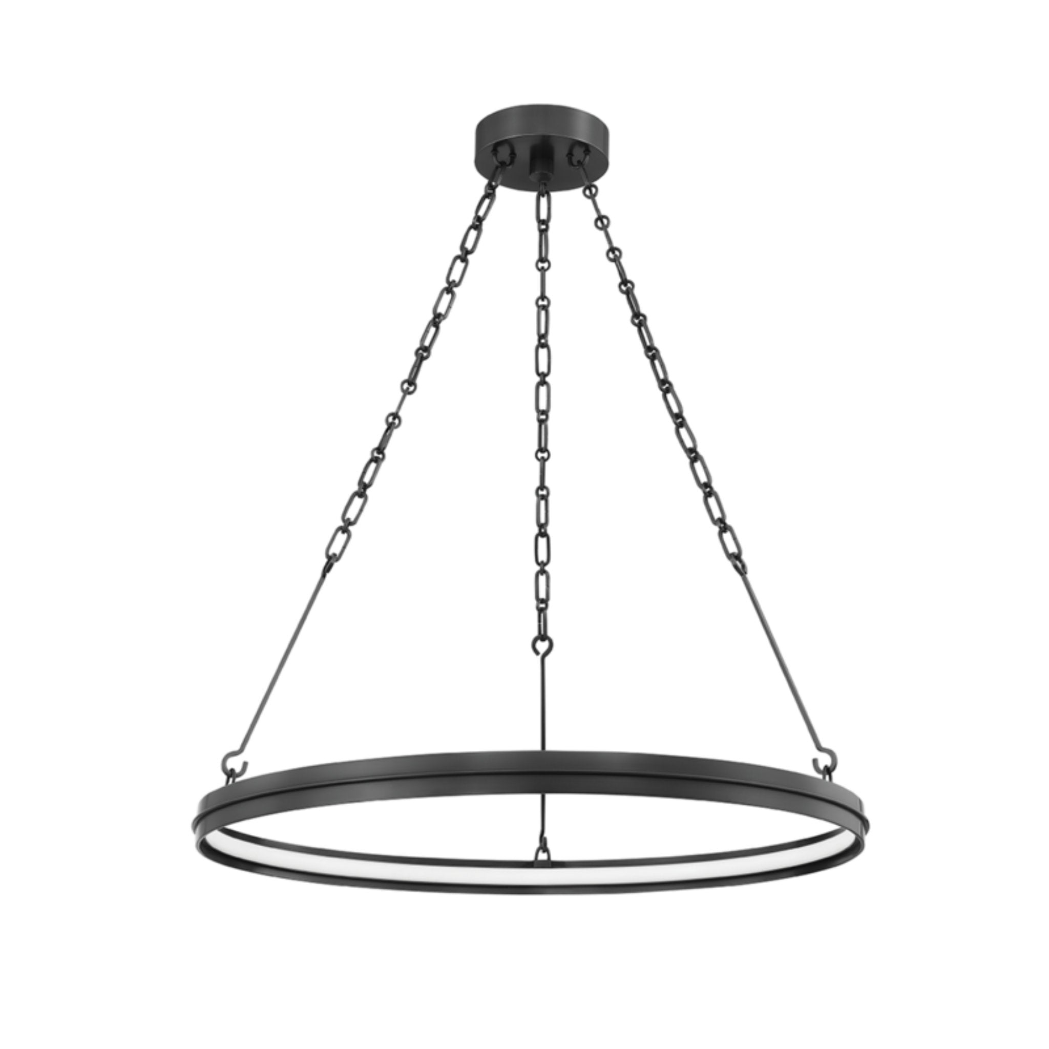 Rosendale 1-Light Chandelier in Old Bronze 28W x 2.25H