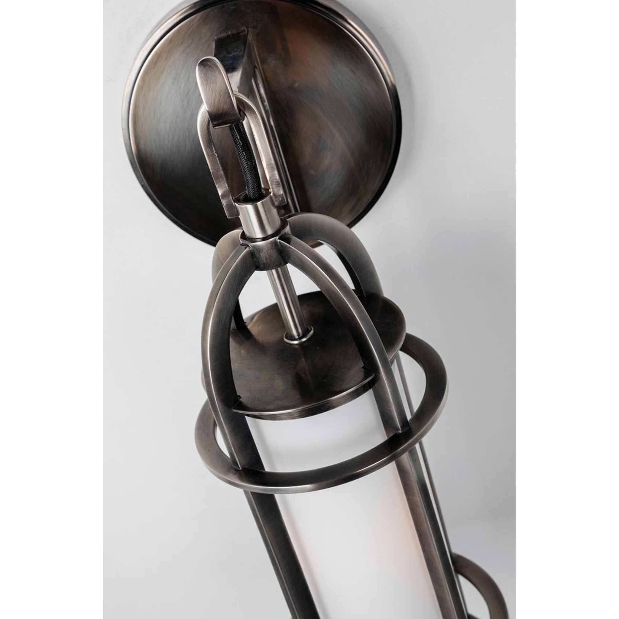 Portland 1-Light Bath and Vanity in Polished Nickel 5.5L x 5.5W x 14.5H