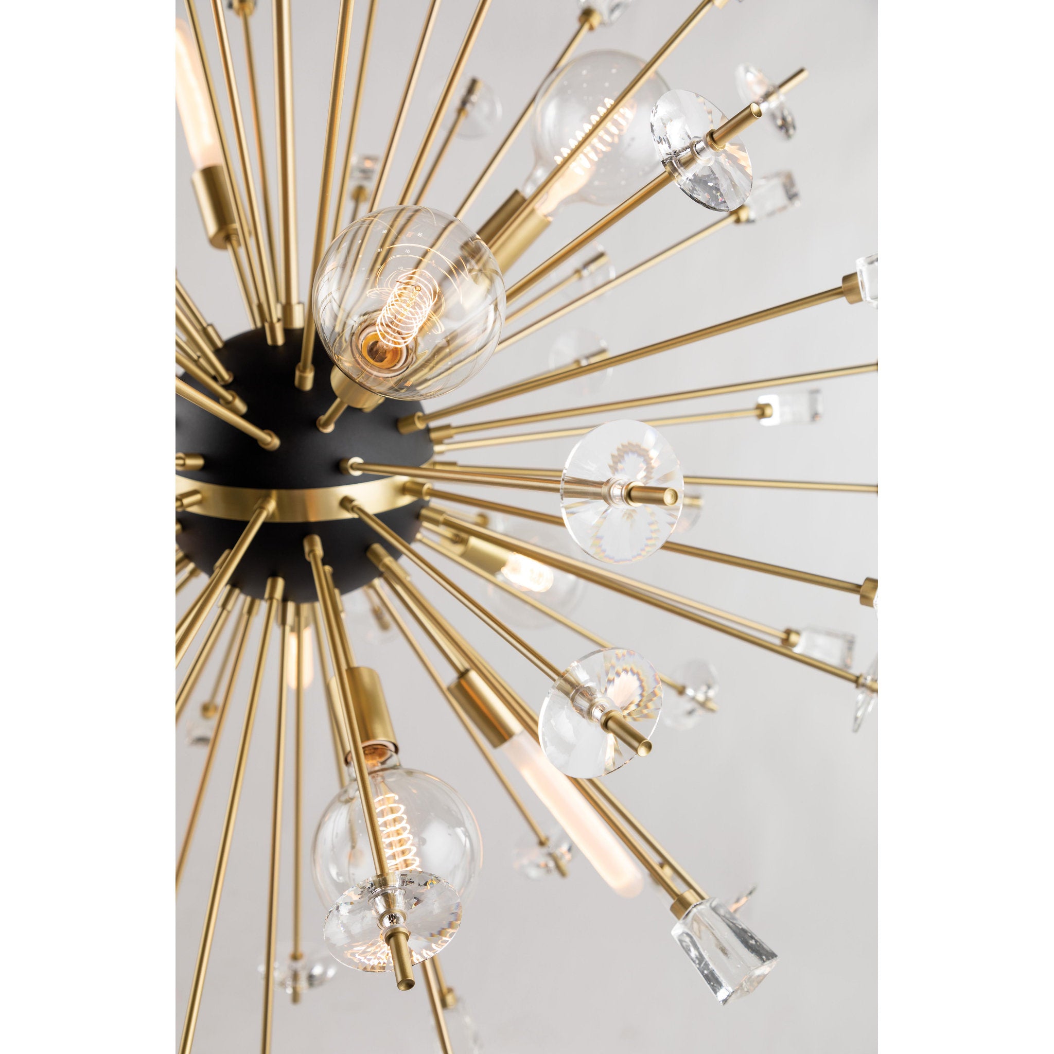 Liberty 18-Light Chandelier in Aged Brass 60L x 60W x 60H