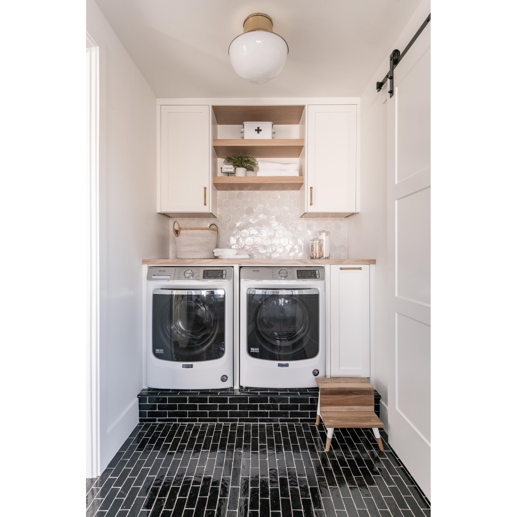 Lettie 1-Light Flush Mount in Aged Brass 14.75L x 14.75W x 14H