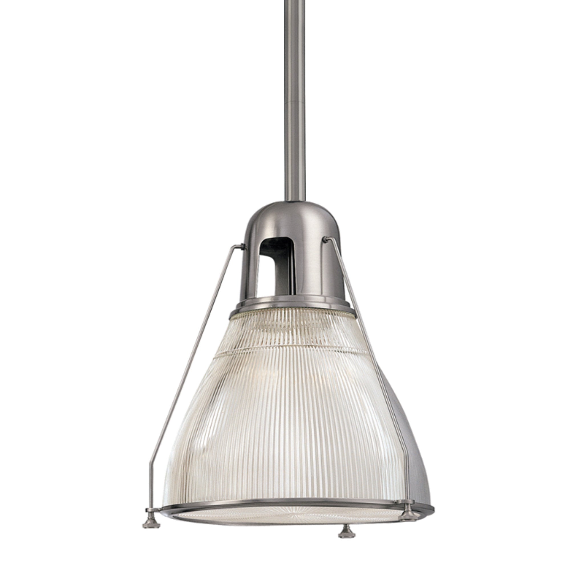 Haverhill 1-Light Pendant in Satin Nickel 8L x 8W x 11H