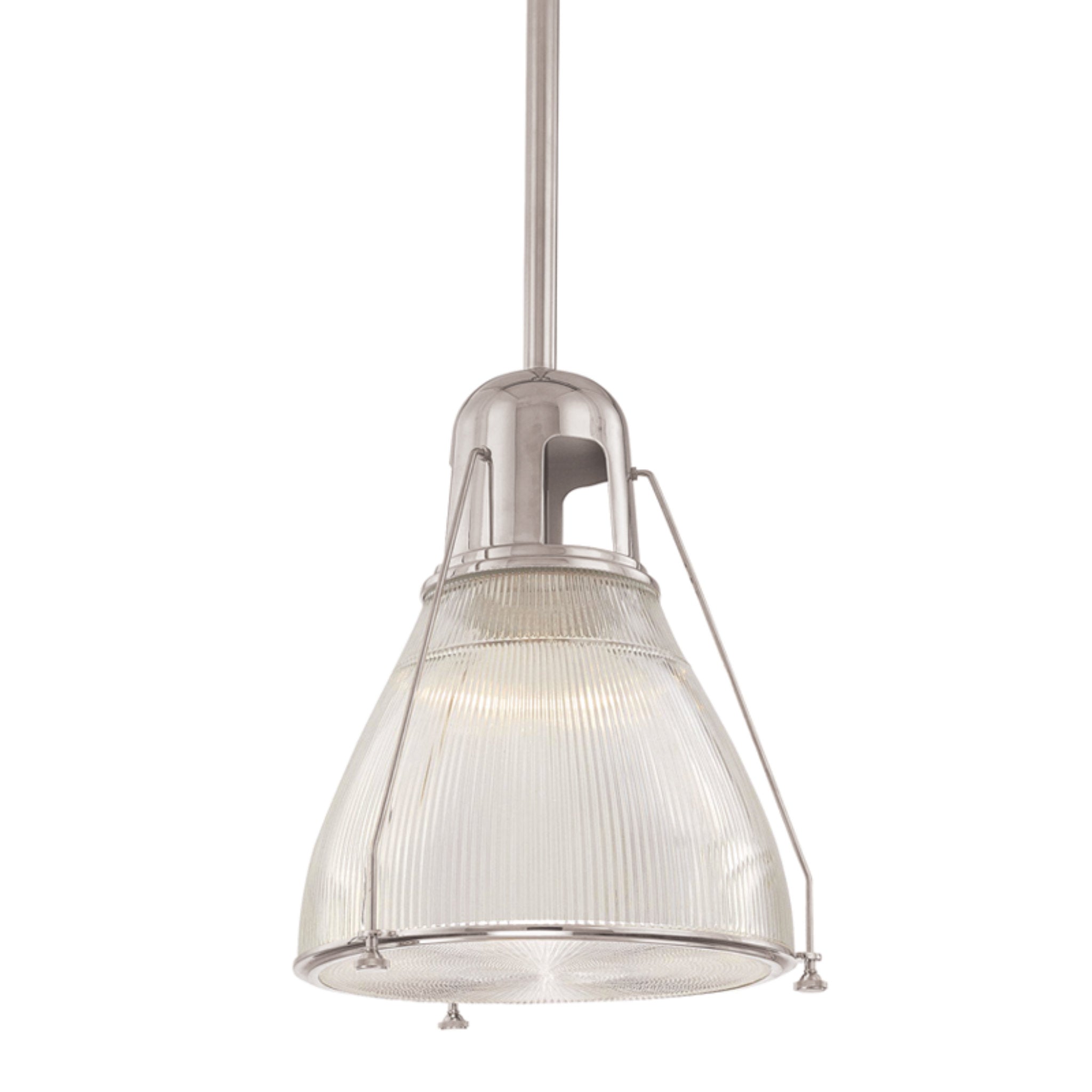 Haverhill 1-Light Pendant in Satin Nickel 16.5L x 16.5W x 23.5H