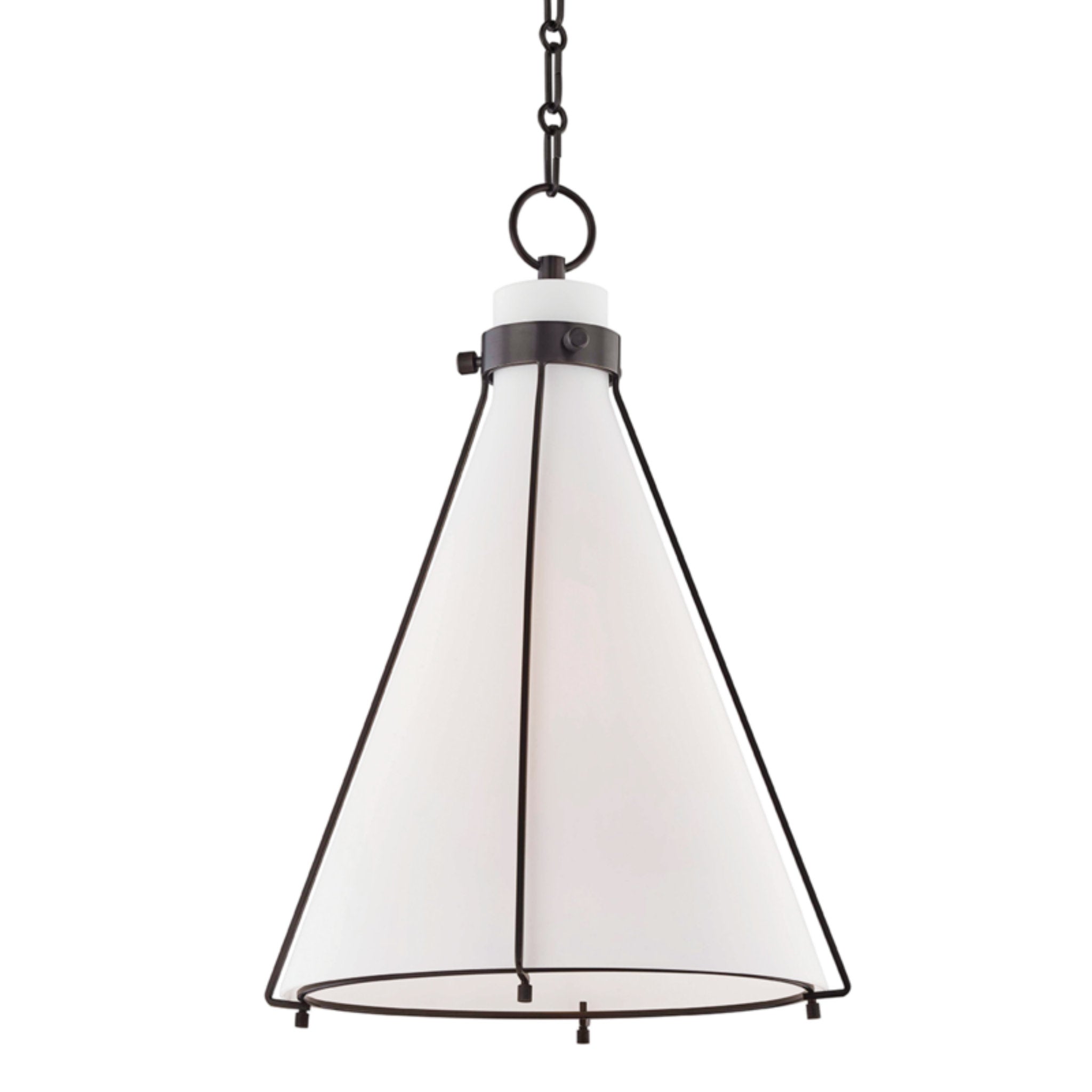 Eldridge 1-Light Pendant in Old Bronze 15.5L x 15.5W x 22H