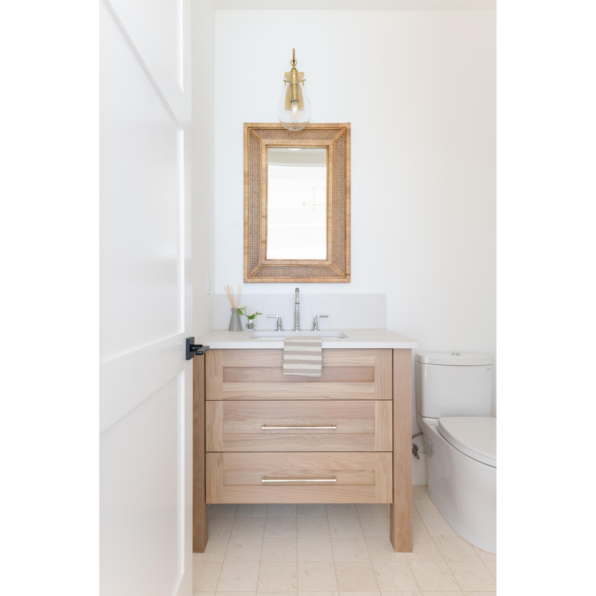 Ivy 1-Light Wall Sconce in Aged Brass by Becki Owens 7.5L x 7.5W x 18H