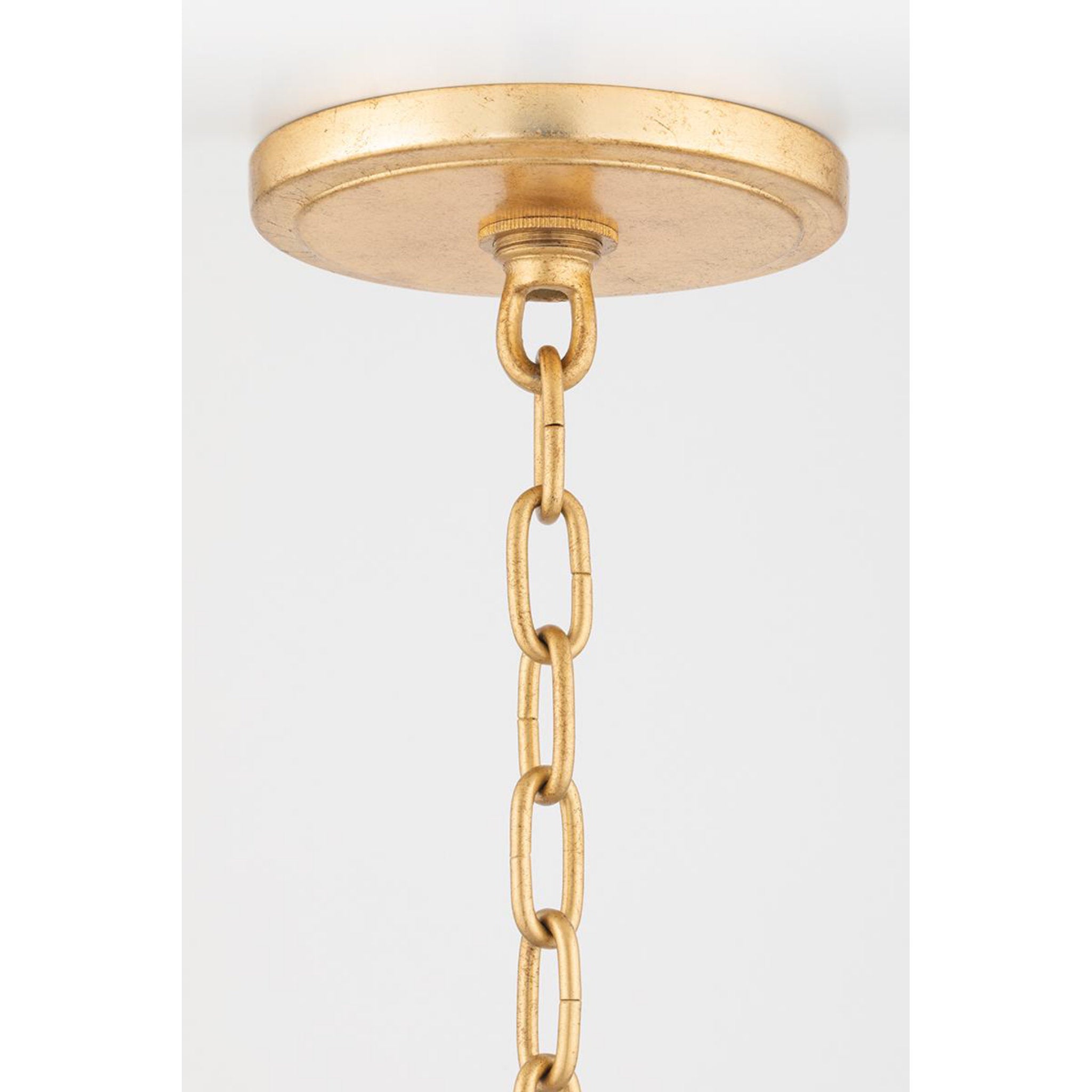 Danes 12-Light Chandelier in Vintage Gold Leaf 34L x 34W x 33H