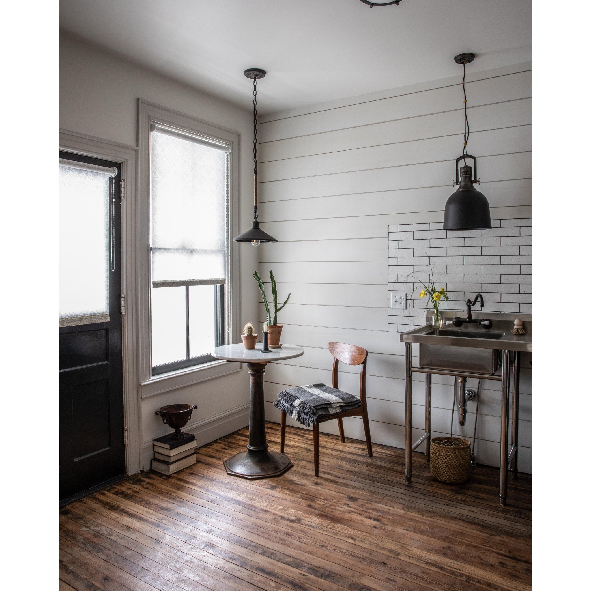 Hangar 31 Pendant 1-Light LED in Soft Black 11.75L x 11.75W x 18.75H