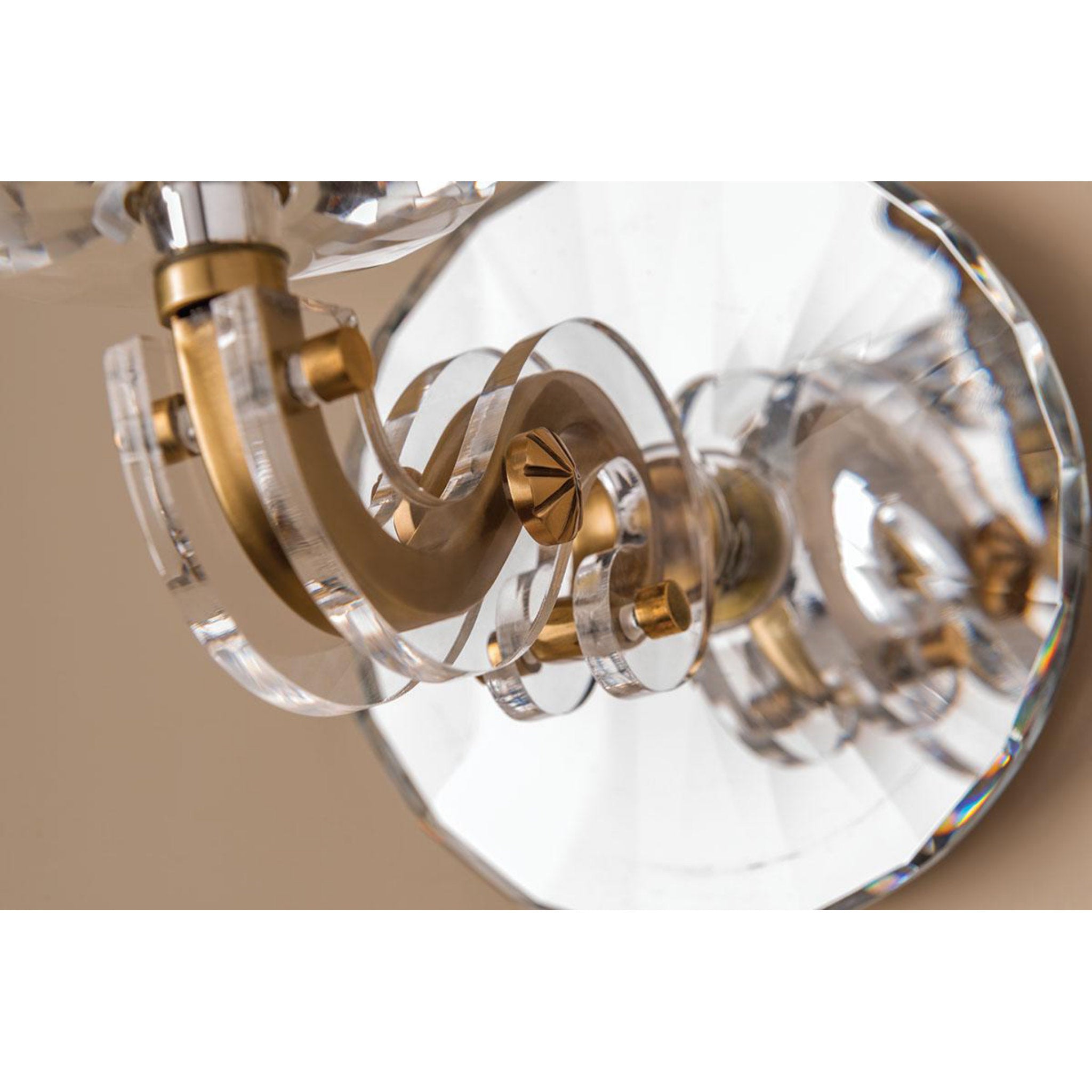 Lapeer 1-Light Wall Sconce in Polished Nickel 5.5L x 5.5W x 14H