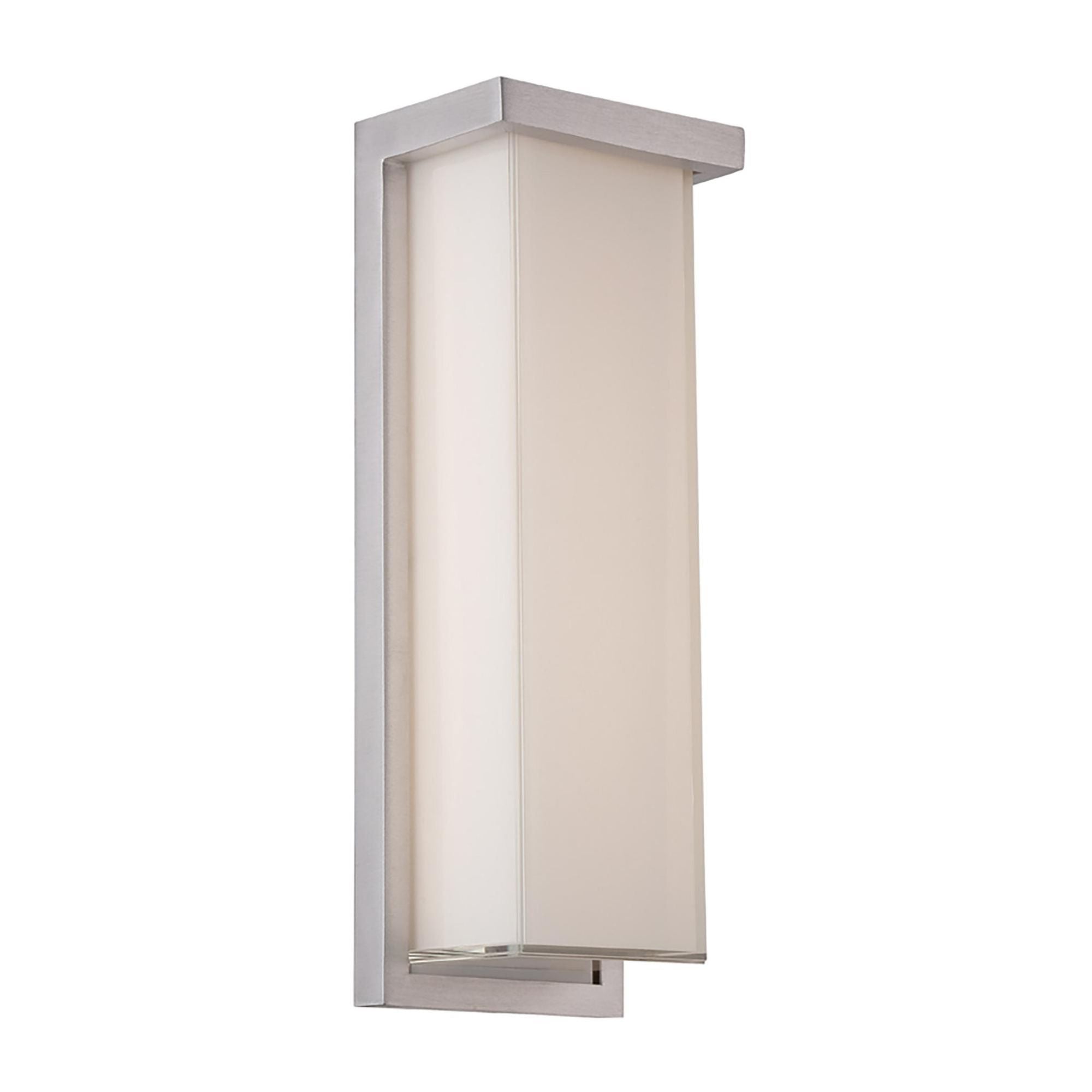 Ledge 14in LED Indoor or Outdoor Wall Light 2700K in Brushed Aluminum