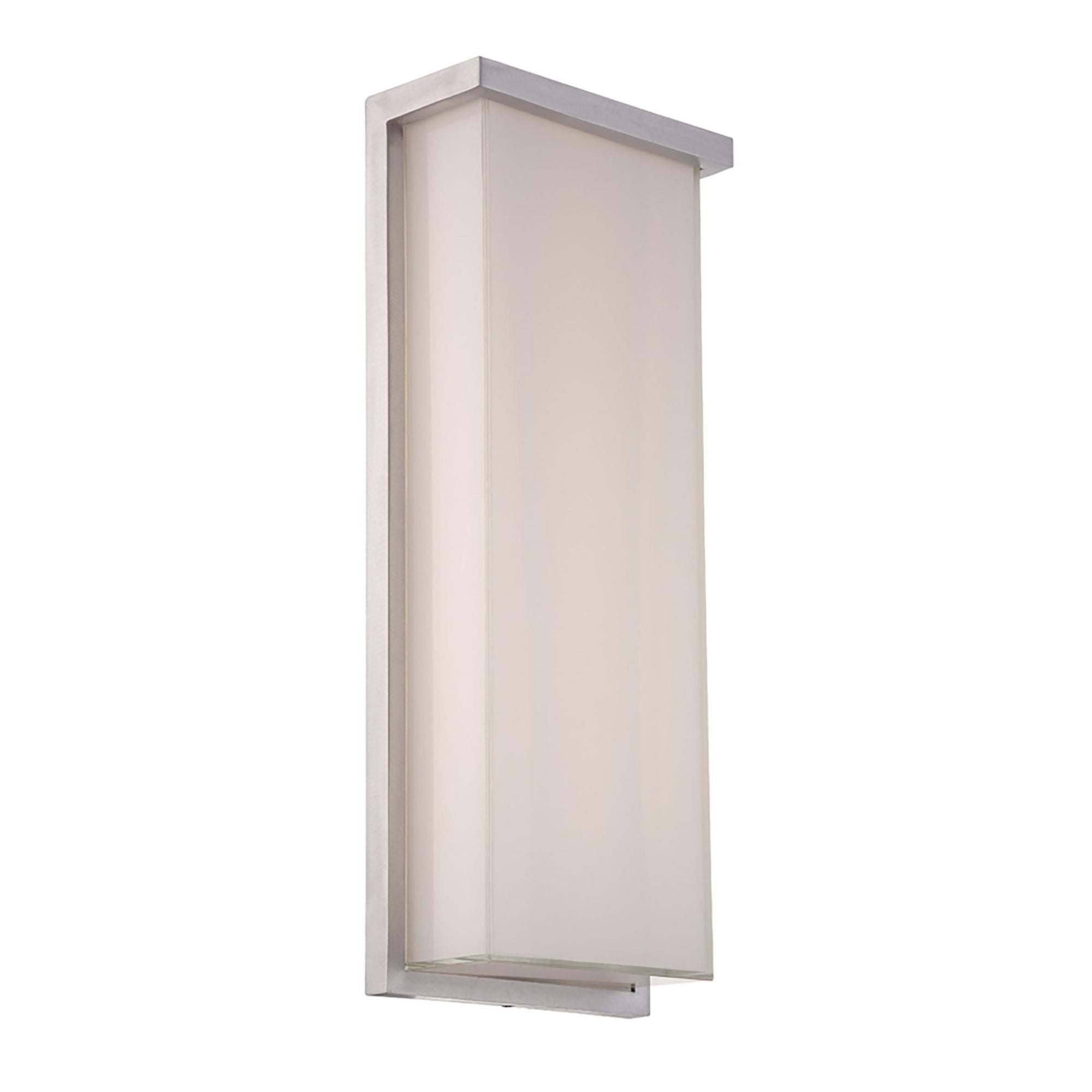 Ledge 20in LED Indoor or Outdoor Wall Light 3500K in Brushed Aluminum