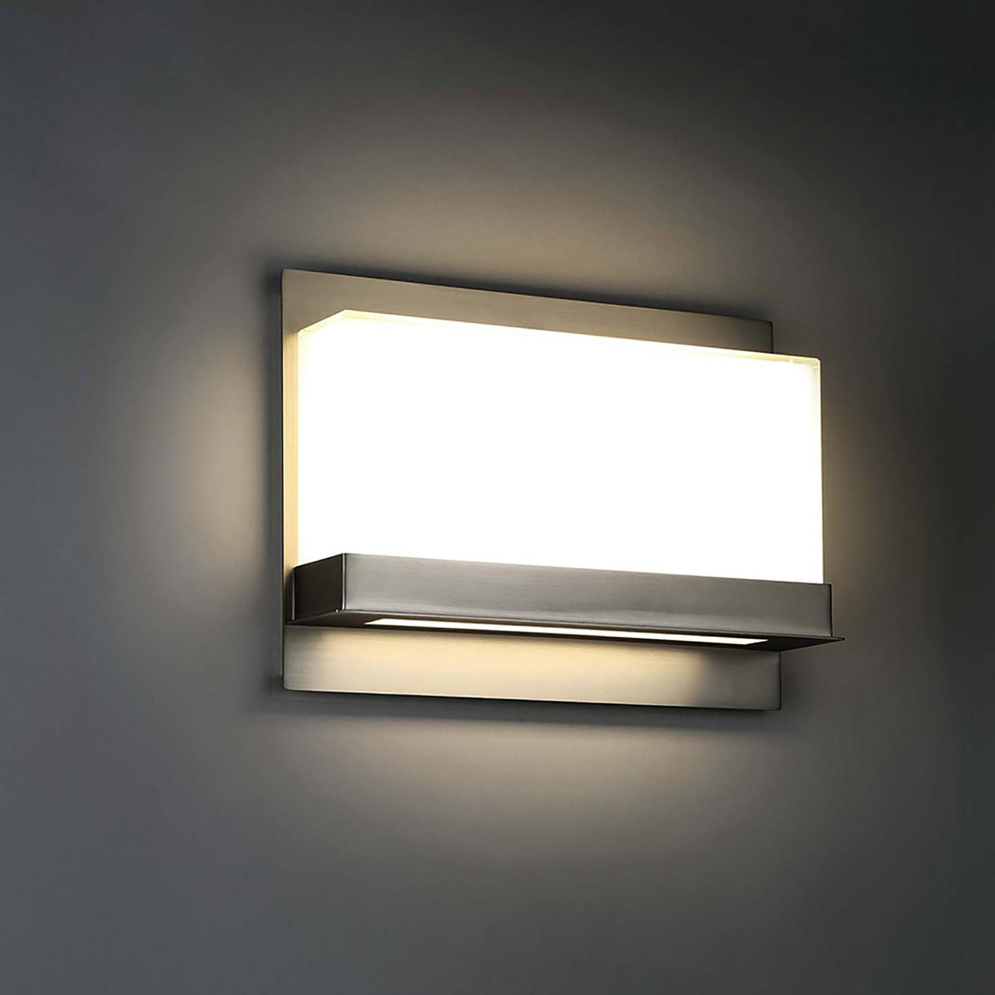 Lumnos LED Wall Sconce 3500K in Satin Nickel