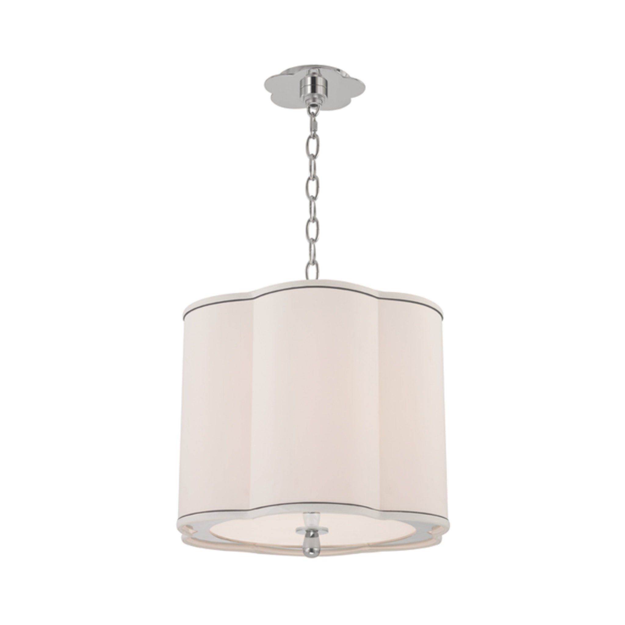 Sweeny 3-Light Pendant in Polished Nickel 15L x 15W x 14.75H