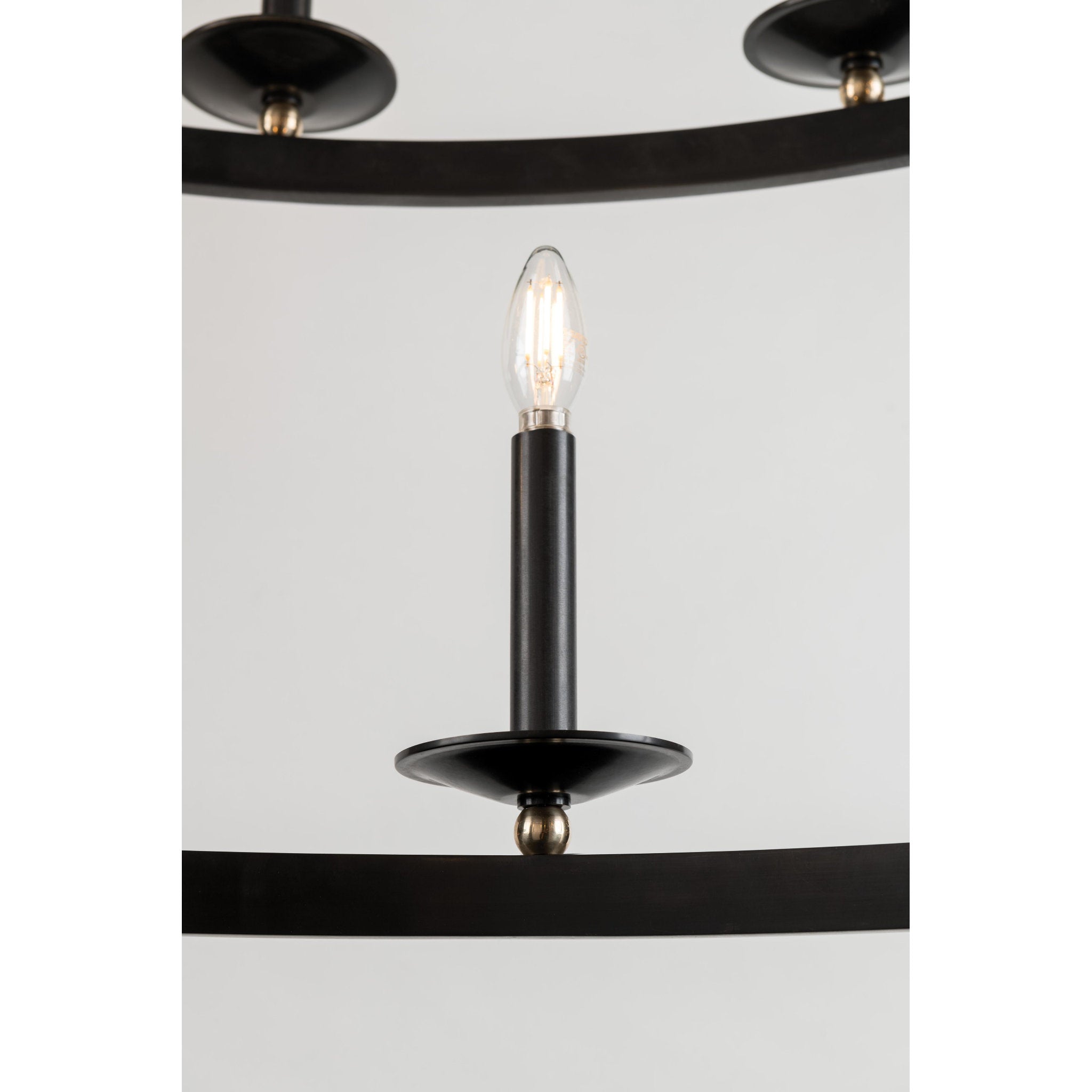 Allendale 9-Light Chandelier in Aged Old Bronze 46.25L x 46.25W x 33.75H