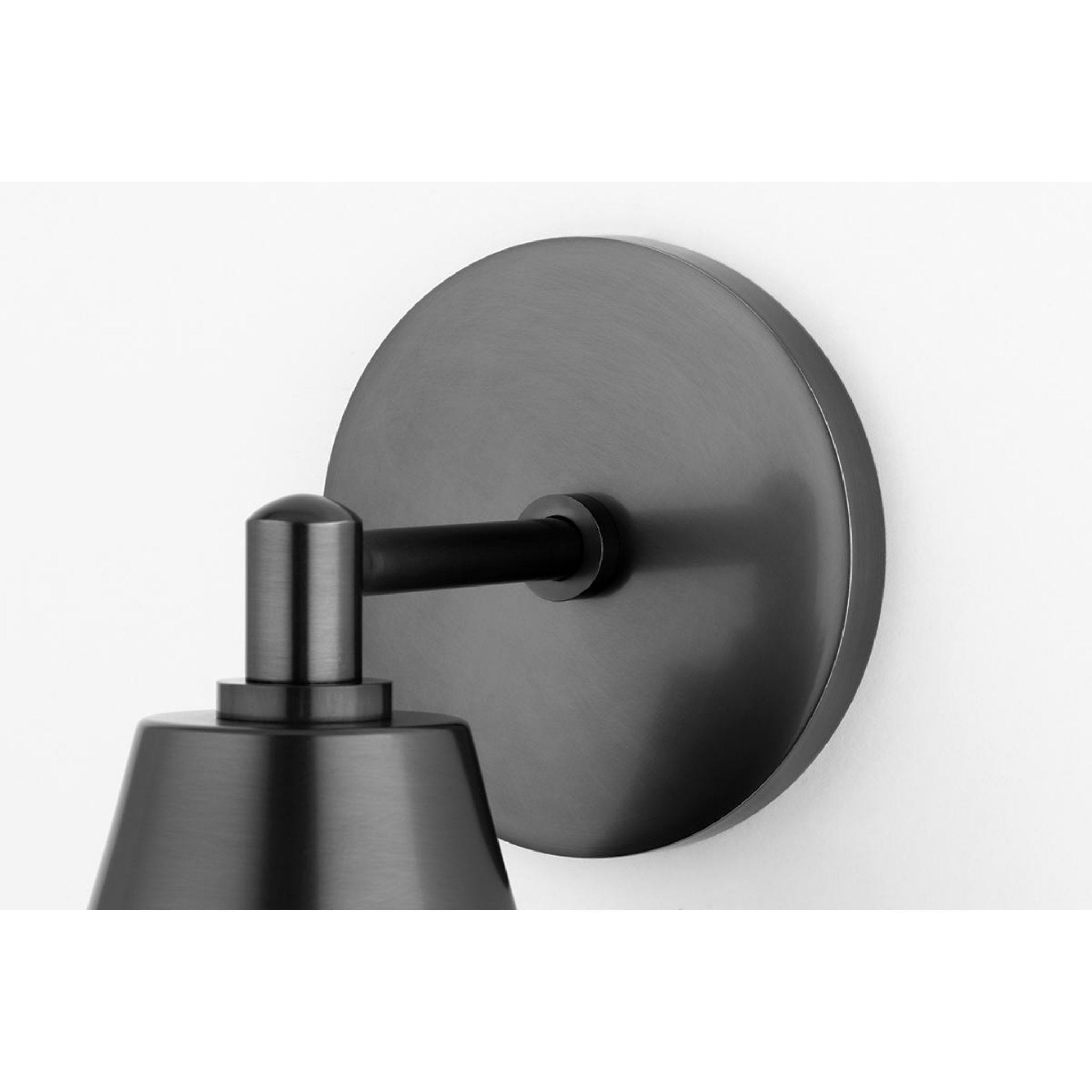 Cora 1-Light Wall Sconce in Old Bronze 5L x 5W x 11.75H
