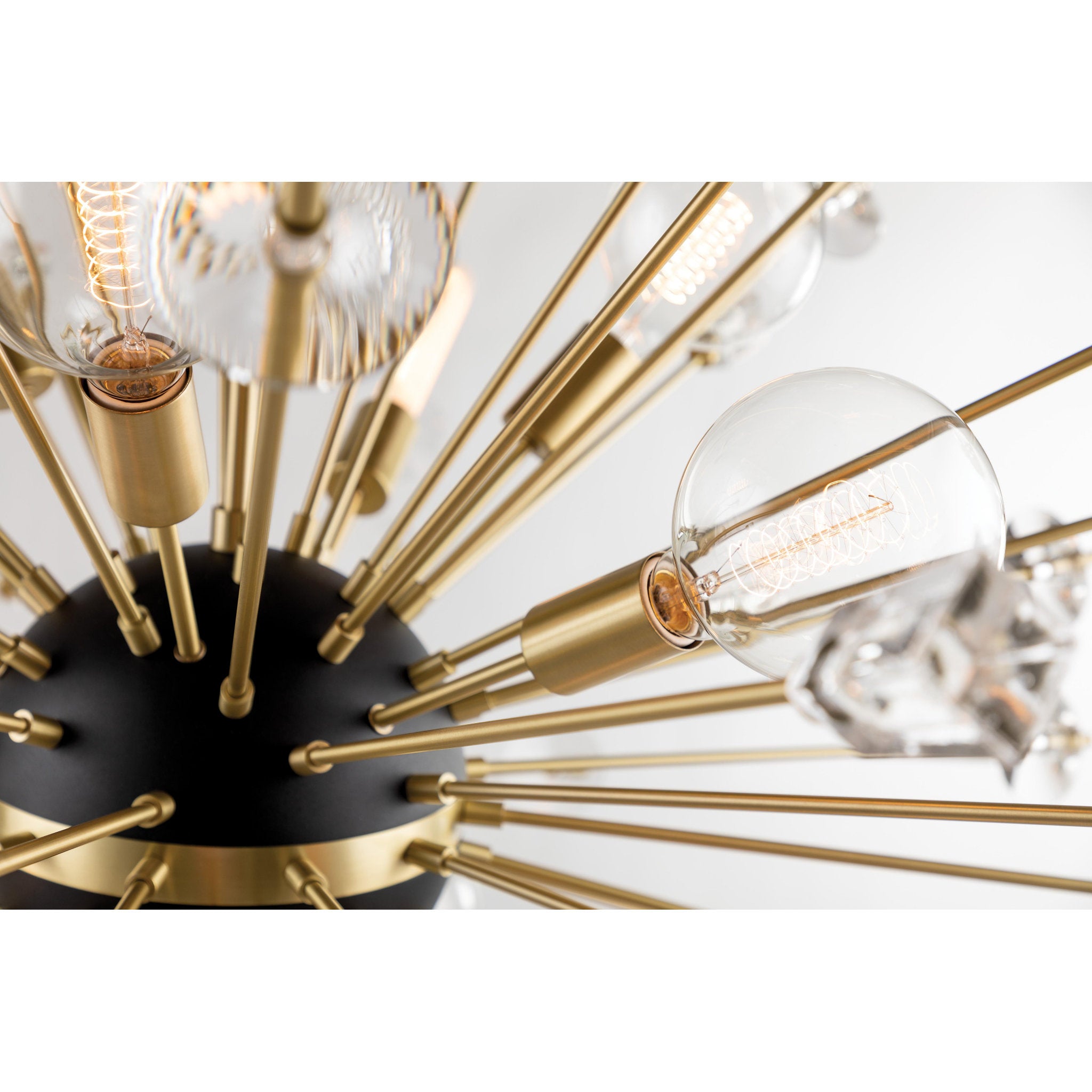 Liberty 18-Light Chandelier in Aged Brass 60L x 60W x 60H