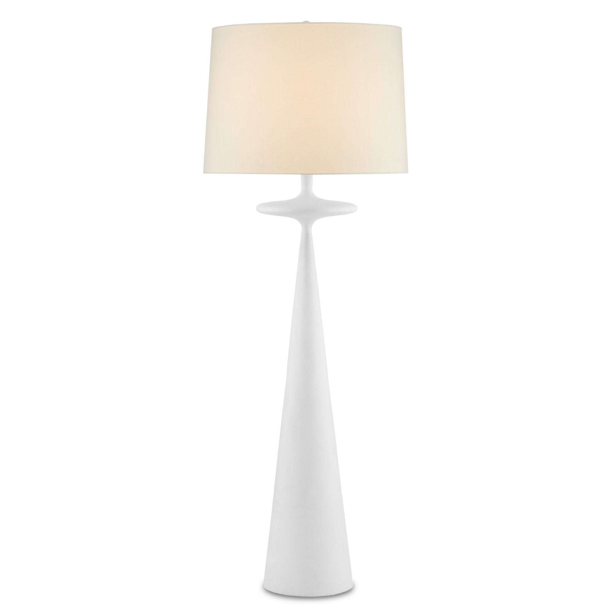 Giacomo White Floor Lamp Gesso White