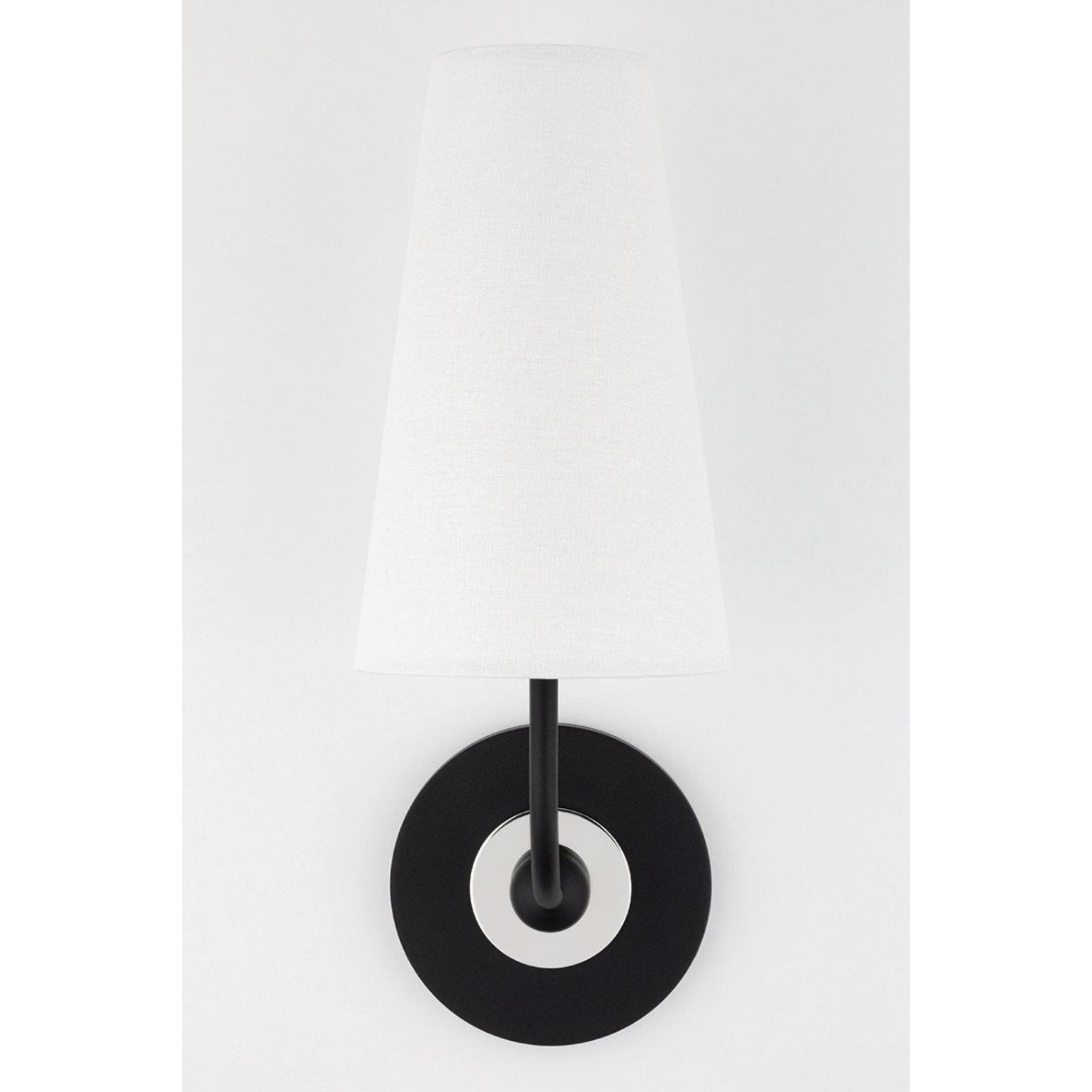 Merri 2-Light Wall Sconce in Aged Brass/Soft Off White 6.75L x 15.75W x 13.5H