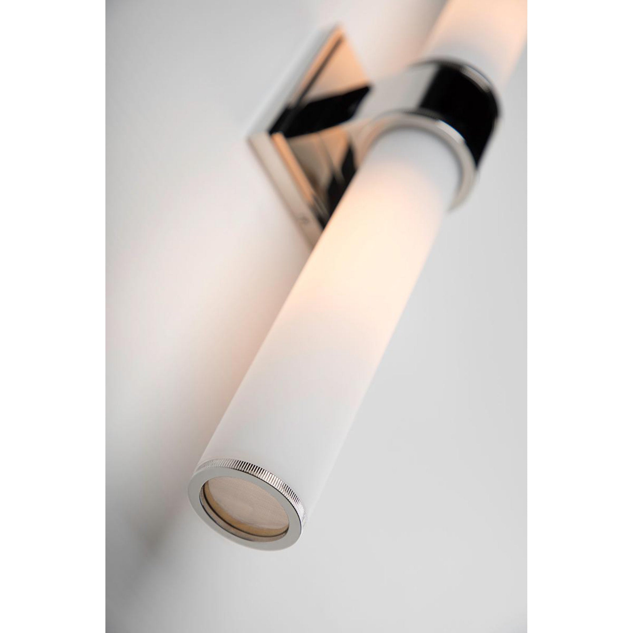 Mill Valley 1-Light Bath and Vanity in Polished Nickel 4.5L x 4.5W x 12.25H