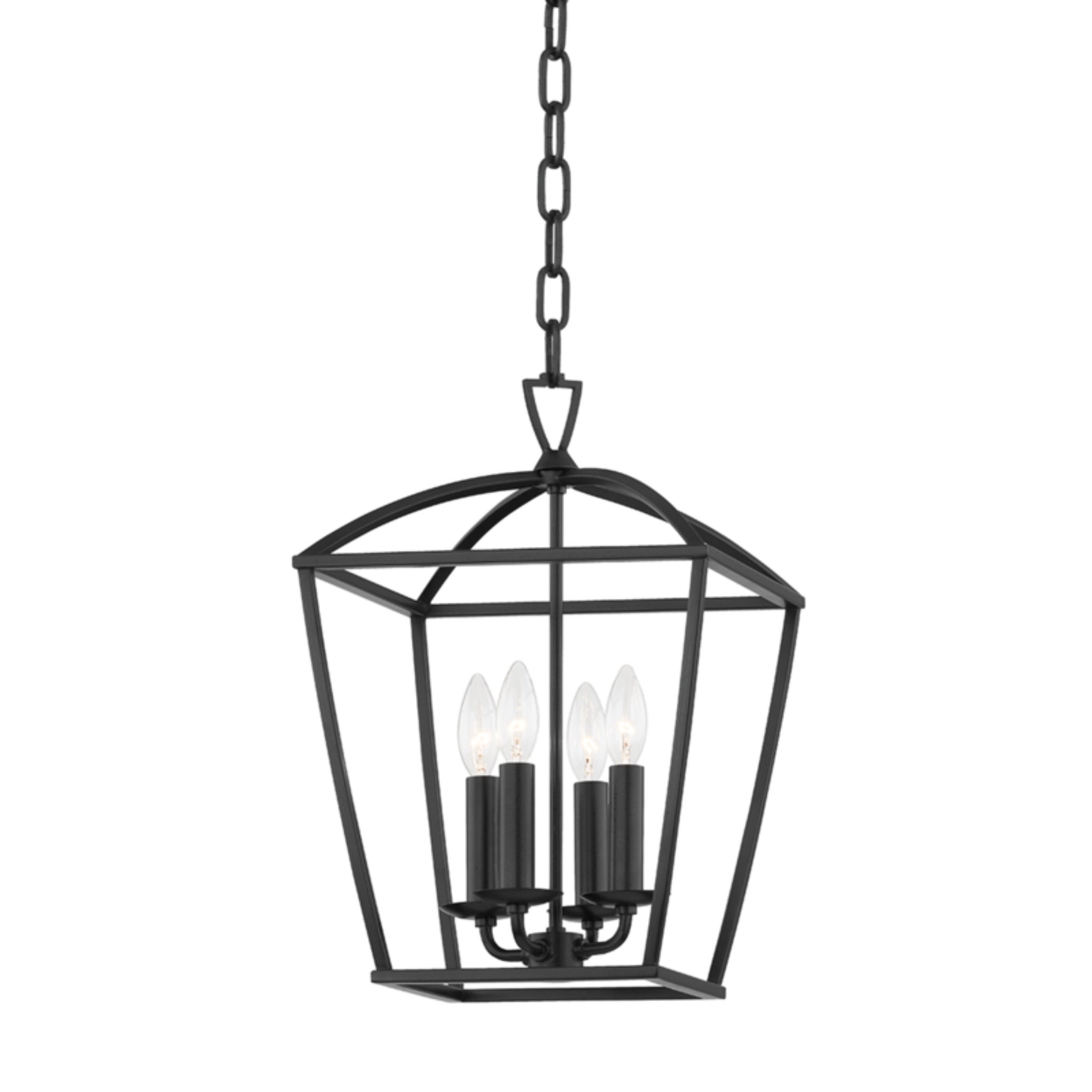 Bryant 4-Light Lantern in Aged Iron 12L x 12W x 17.75H