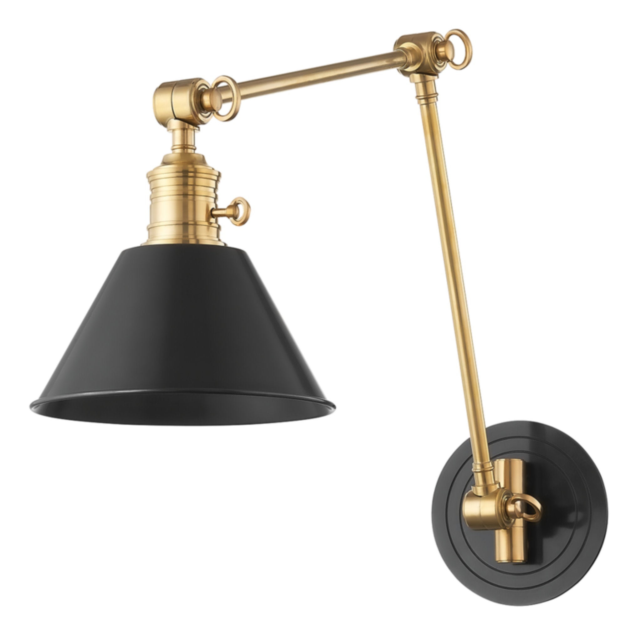 Garden City 1-Light Wall Sconce in Aged Old Bronze 8L x 8W x 16.5H