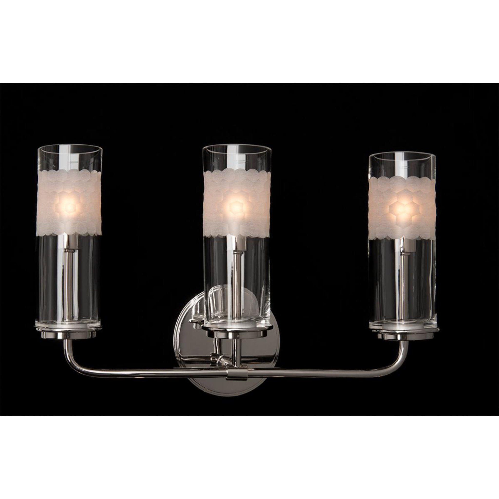 Wentworth 1-Light Bath and Vanity in Polished Nickel 5W x 14.25H